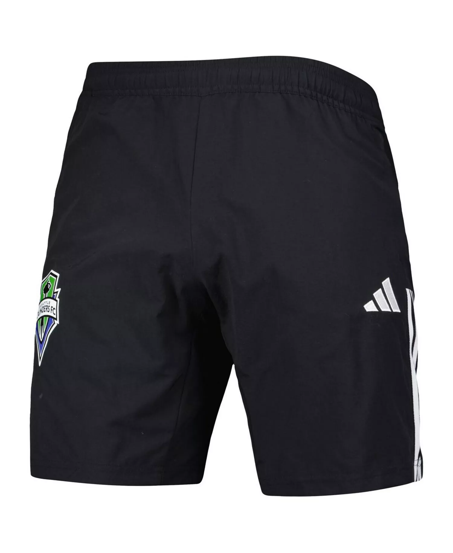 Men's Black Seattle Sounders FC Downtime Shorts - Black - 3XL