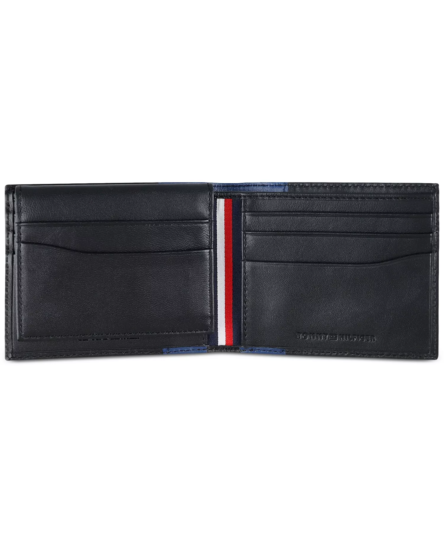 Men's RFID Pop Color Leather Bifold Wallet