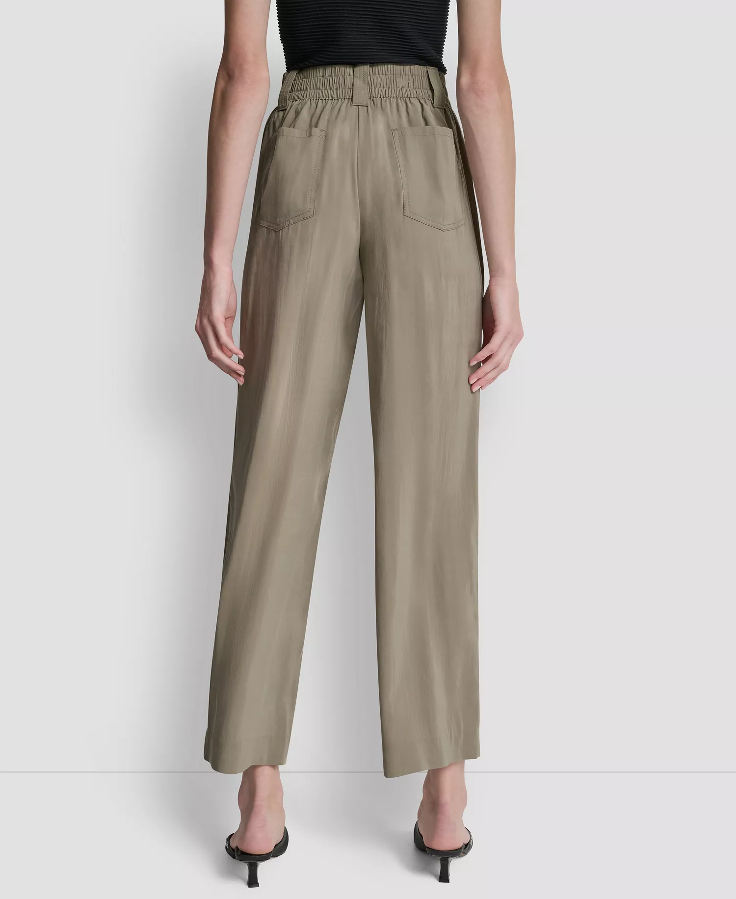 Women's Sueded Fuji Two-Button Cargo Pants - Lght Fatigue - 0