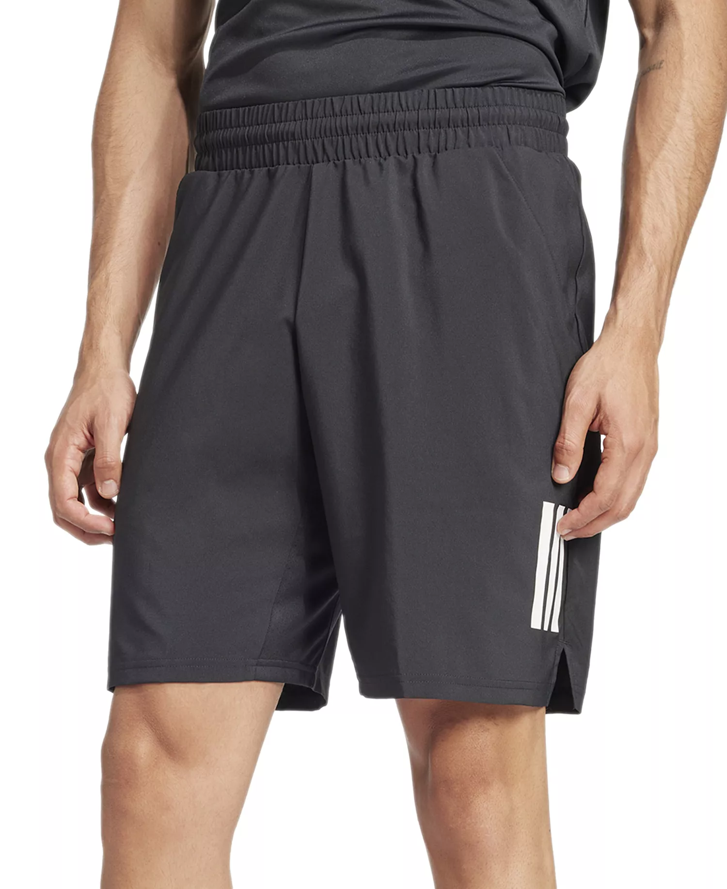 Men's Club Tennis Climacool Three-Stripes 7" Shorts - Black - 2XL