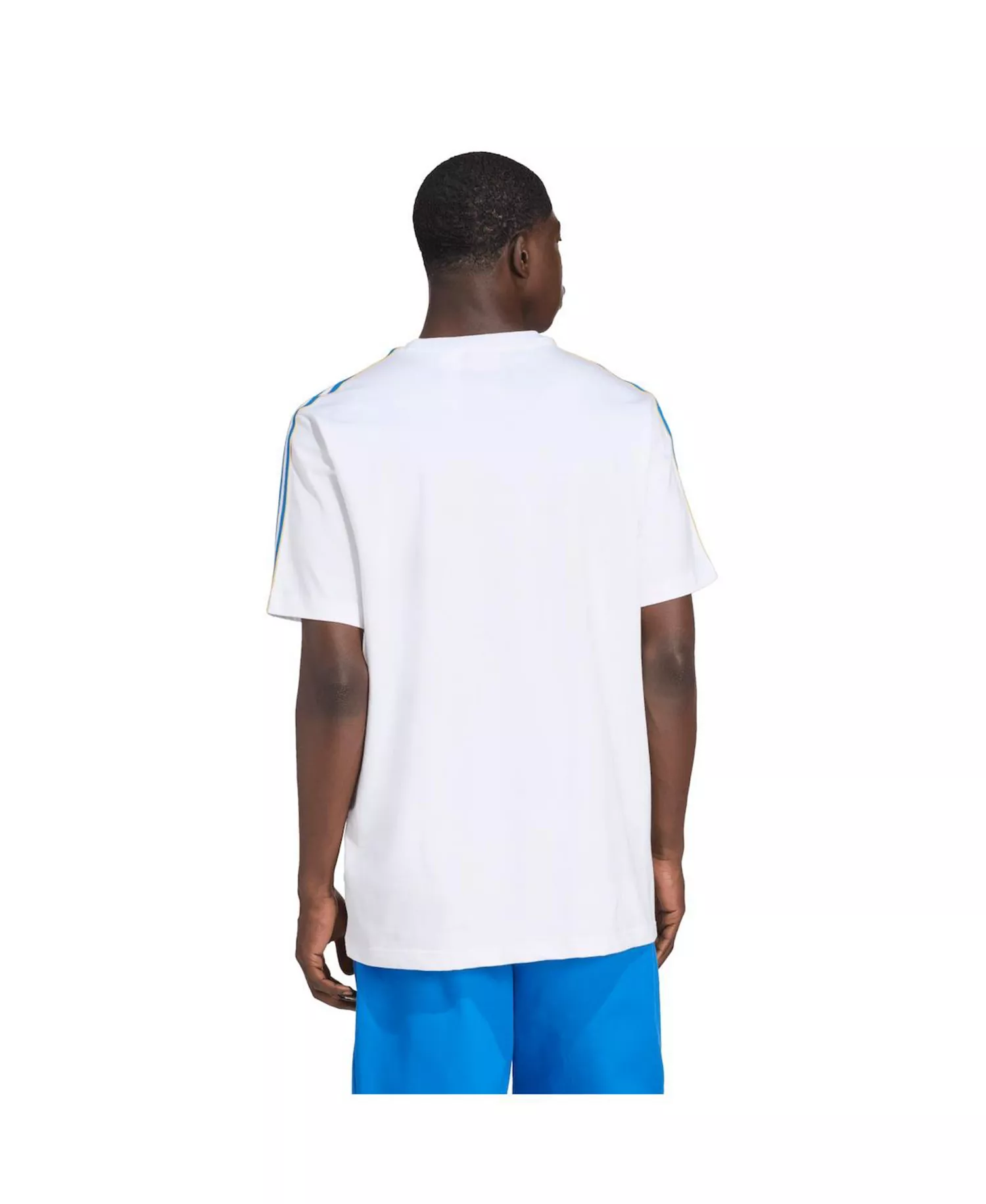 Men's White Real Madrid Terrace Icons T-Shirt - White - 2XL