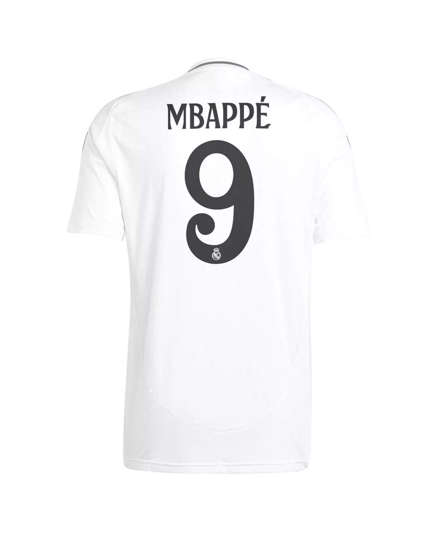 Men's Kylian Mbappé White Real Madrid 2024/25 Home Replica Player Jersey - White - 2XL
