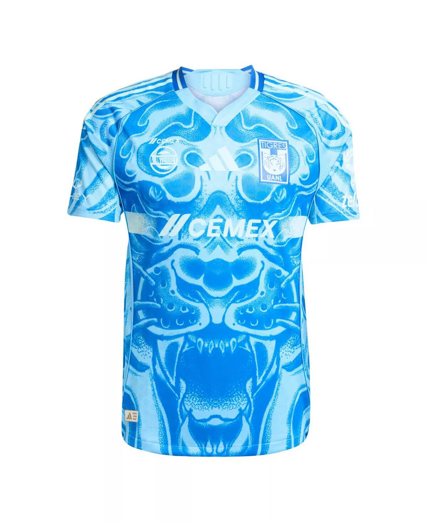 Men's Blue Tigres UANL 2025/26 Away Authentic Jersey - Blue - 2XL