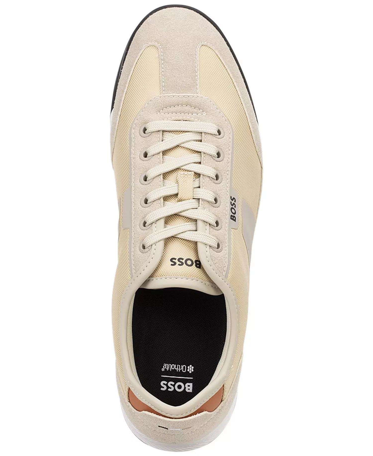 Men's Jaylen Low Lace-Up Sneakers - Beige - 10M