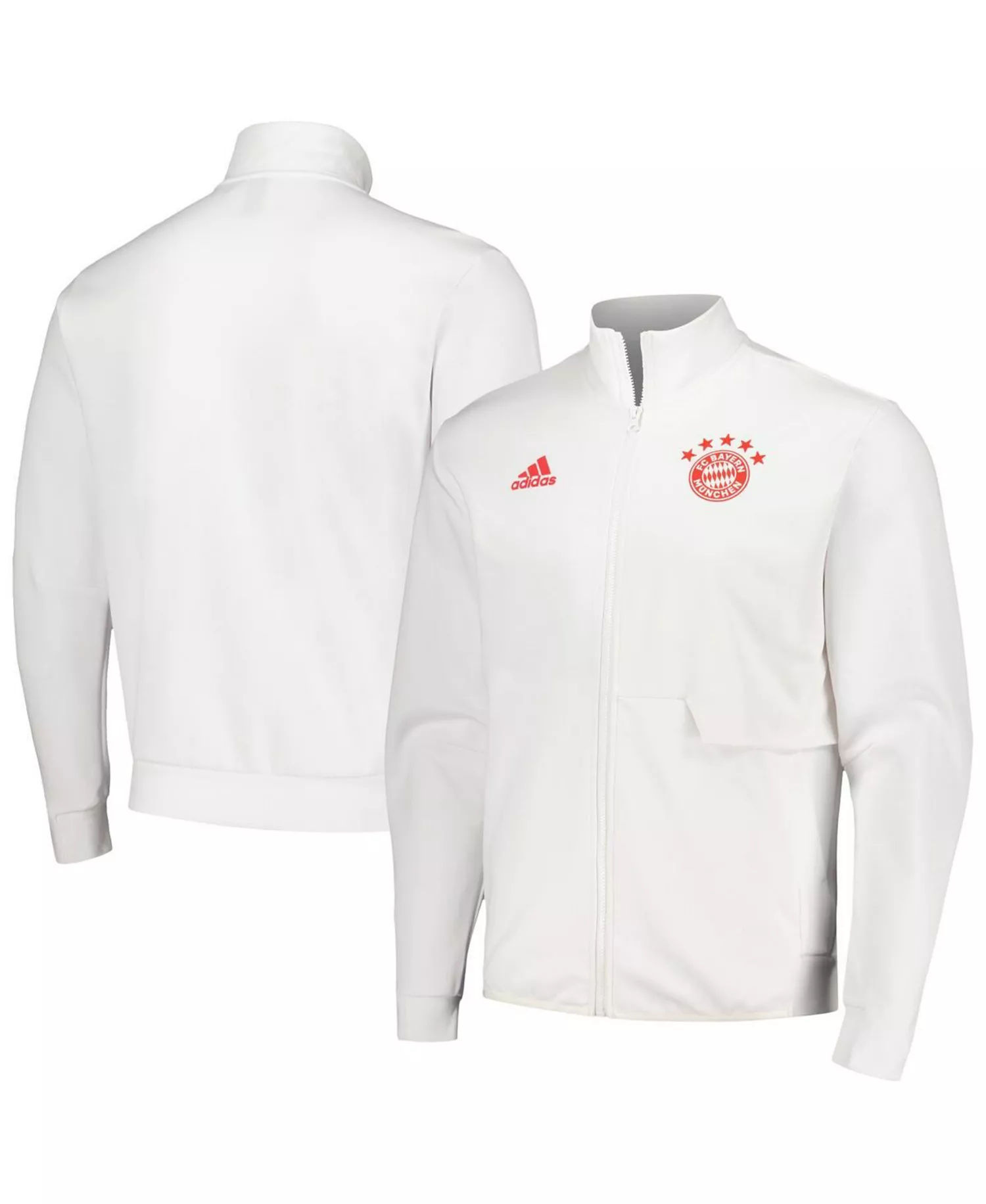 Men's White Bayern Munich 2023/24 Anthem Full-Zip Jacket - White - 2XL