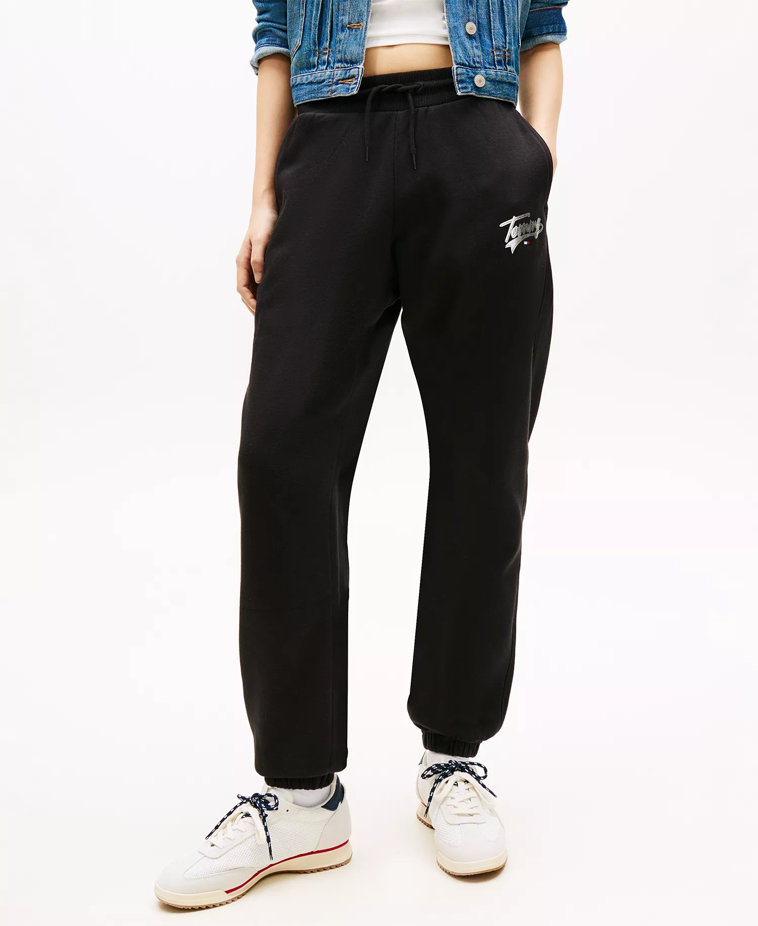 Women's Relaxed Fit Pull-On Sweatpants - Black - L