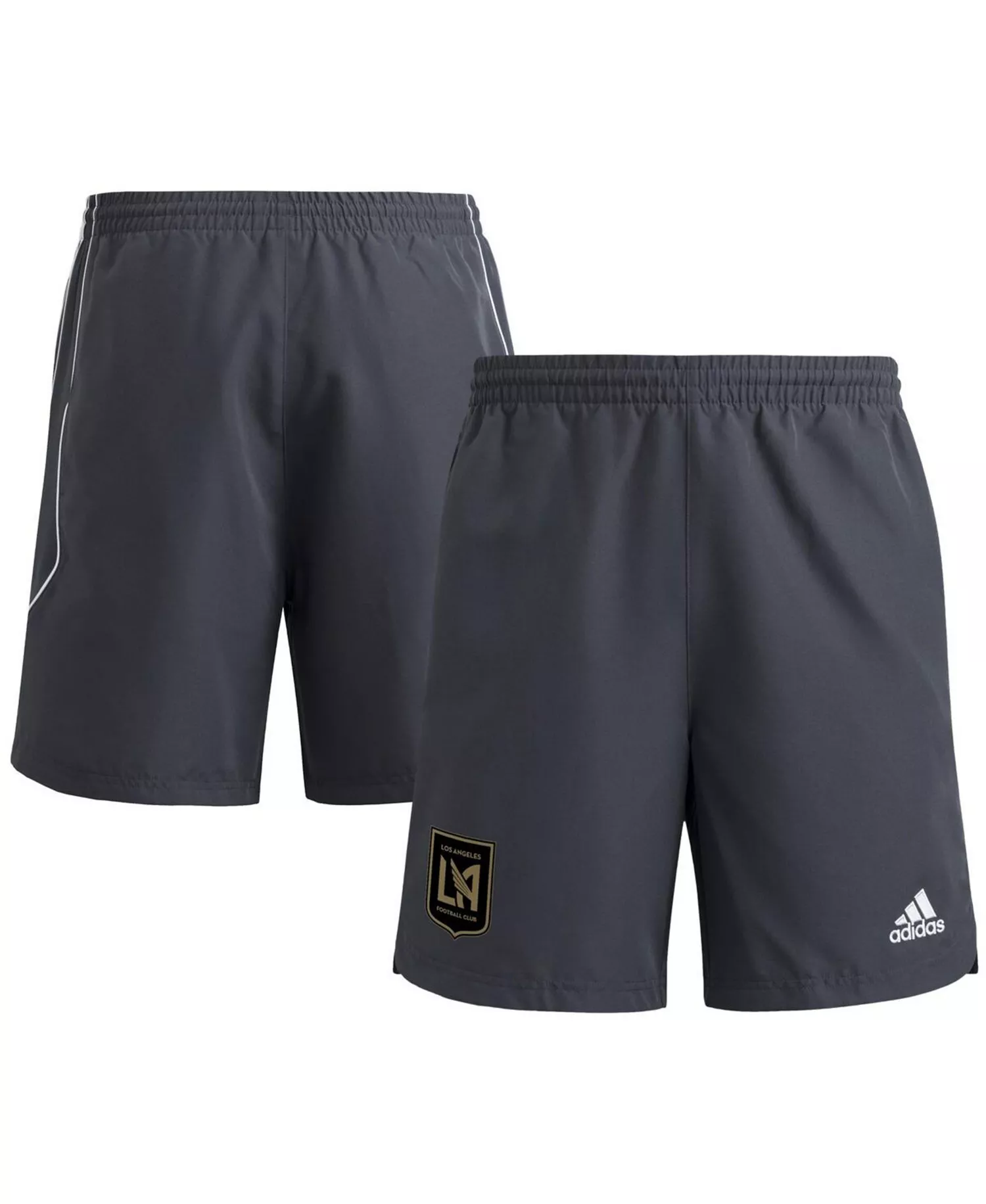 Men's Gray LAFC 2025 Travel Shorts - Gray - XL