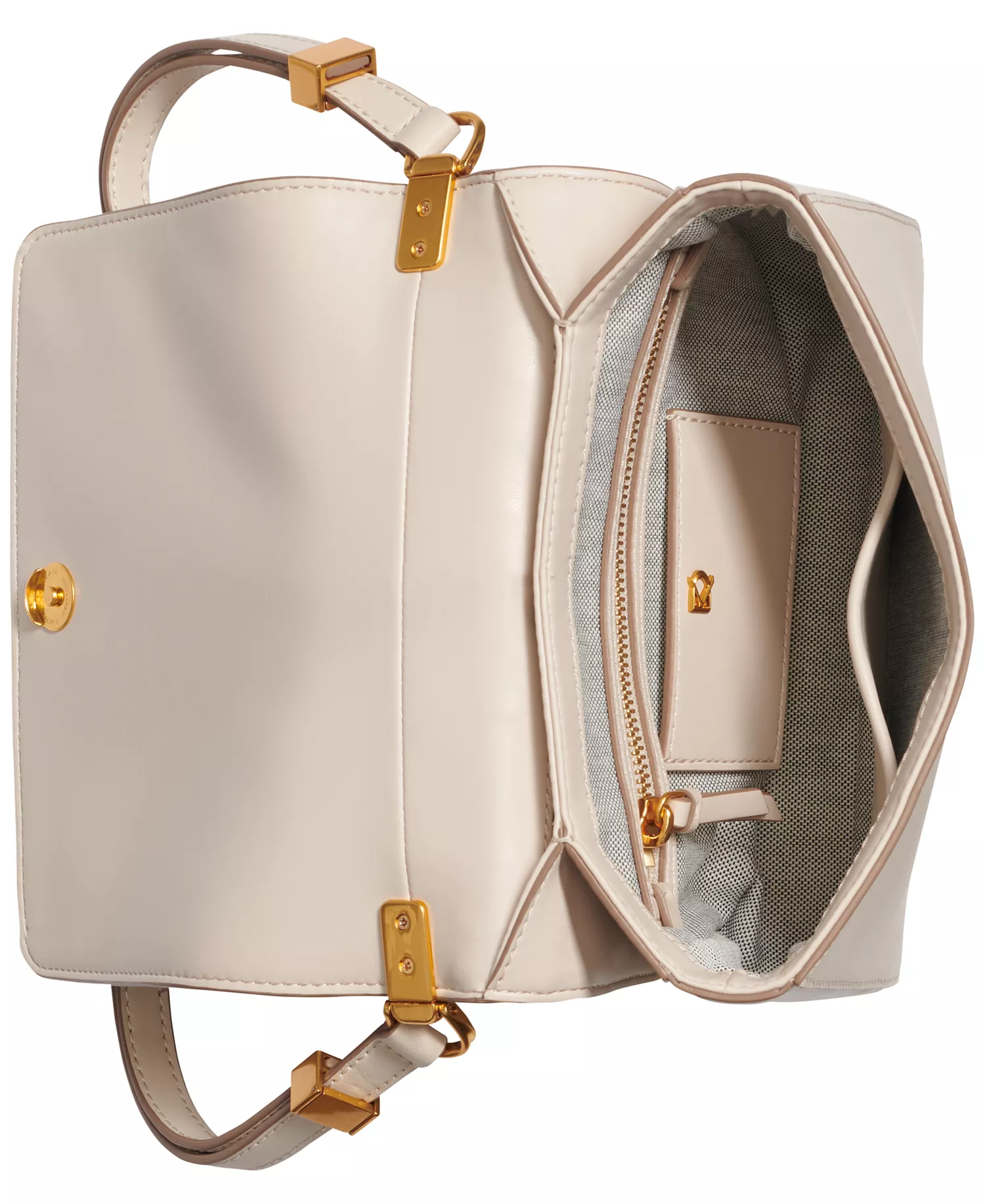 Jericho Woven Leather Floral Shoulder Bag - Sand - NO SIZE