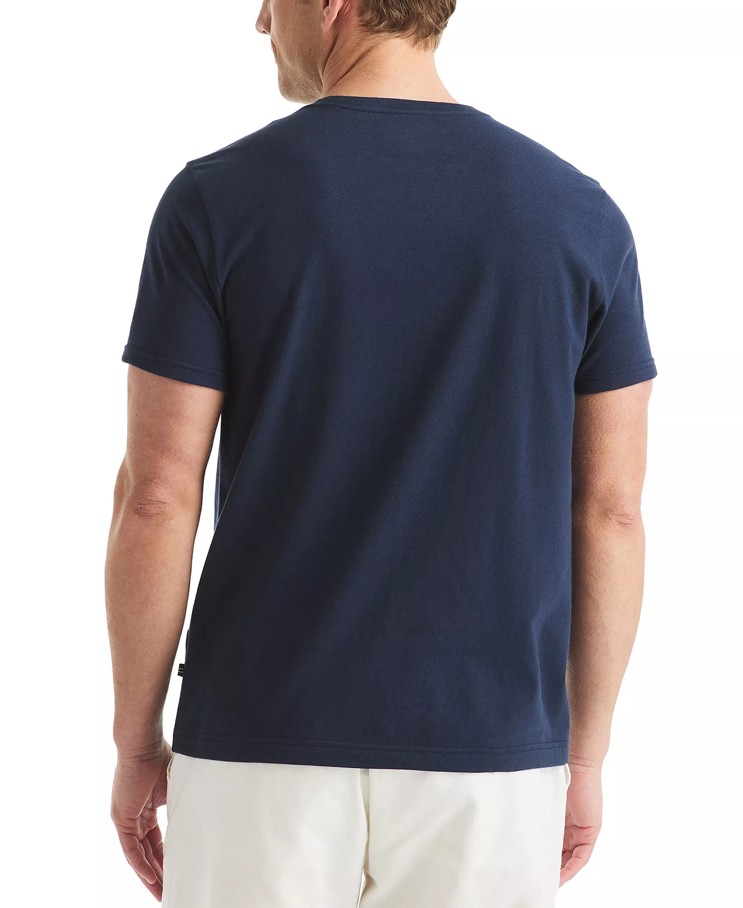 JAWS x Men's Classic-Fit Graphic T-Shirt  - Navy Seas - 2XL