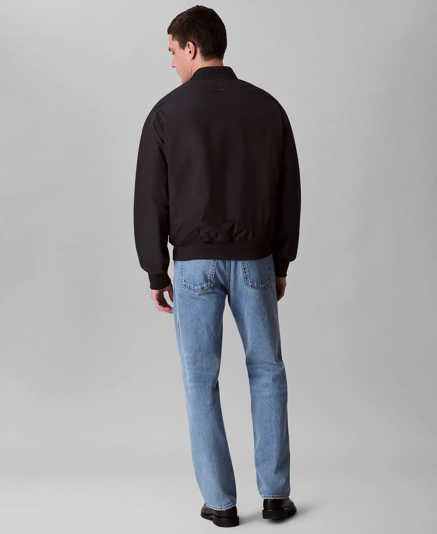 Men's Hero Bomber Full-Zip Long Sleeve Jacket - Black - 2XL