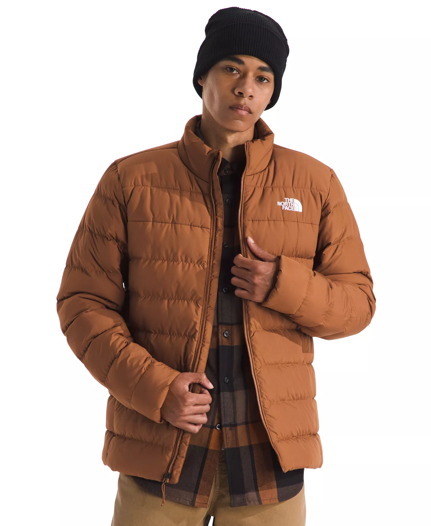 Men's Aconcagua Long Sleeve Jacket - Burnt Umber - 2XL