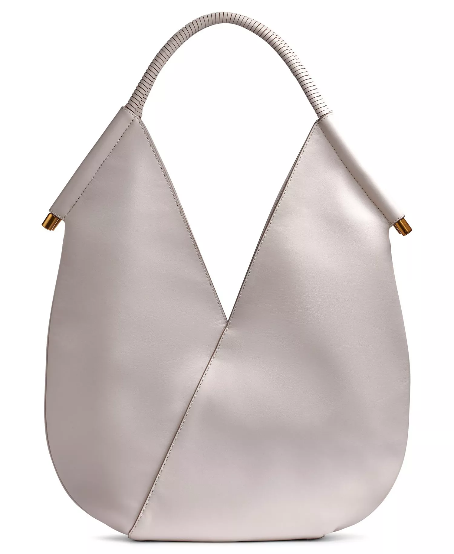 Baldwin Large Shoulder with Leather Wrapped Rounded Handle - Sand - NO SIZE