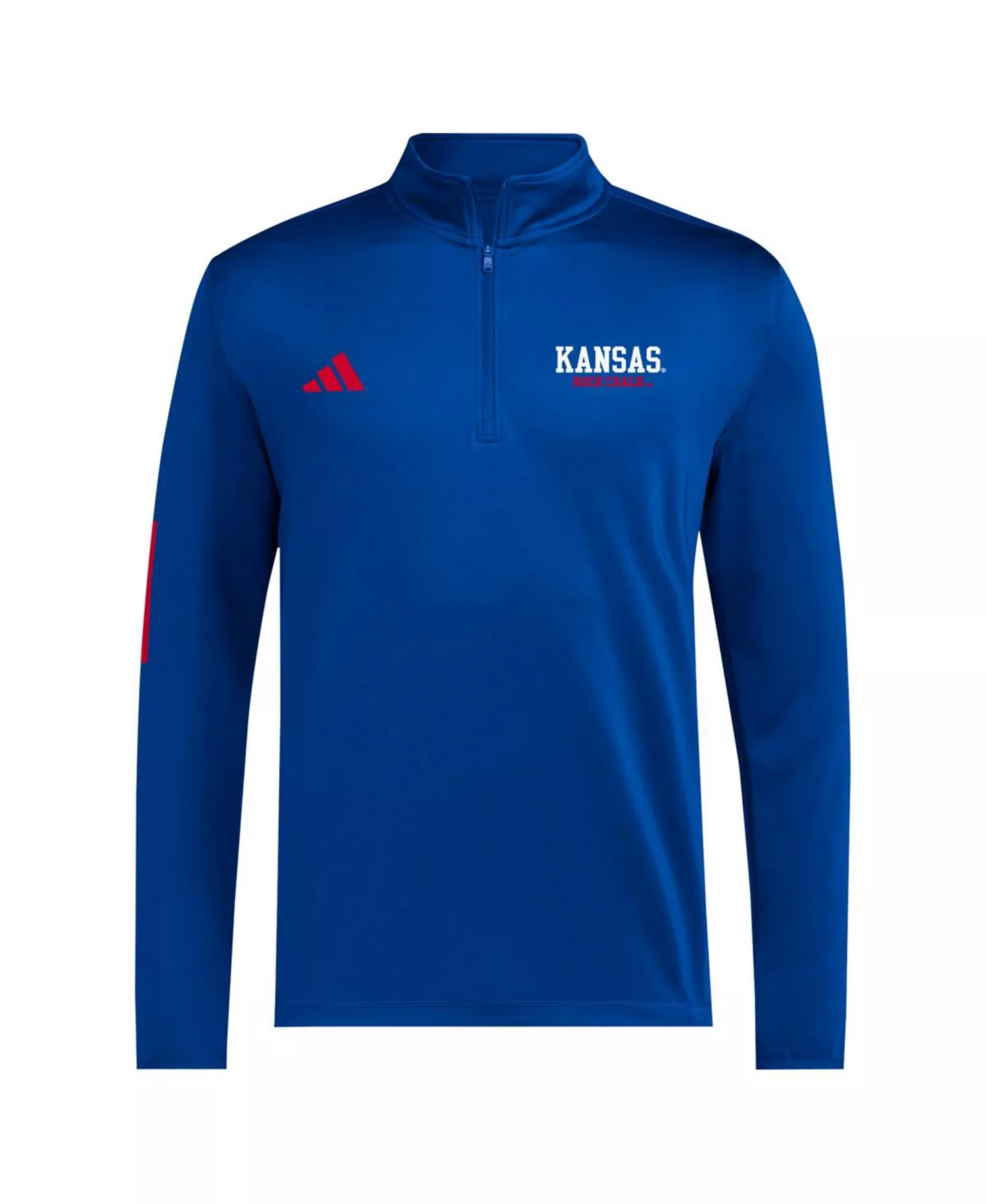 Men's Royal Kansas Jayhawks Half-Zip Pullover Golf Jacket - Royal - 2XL