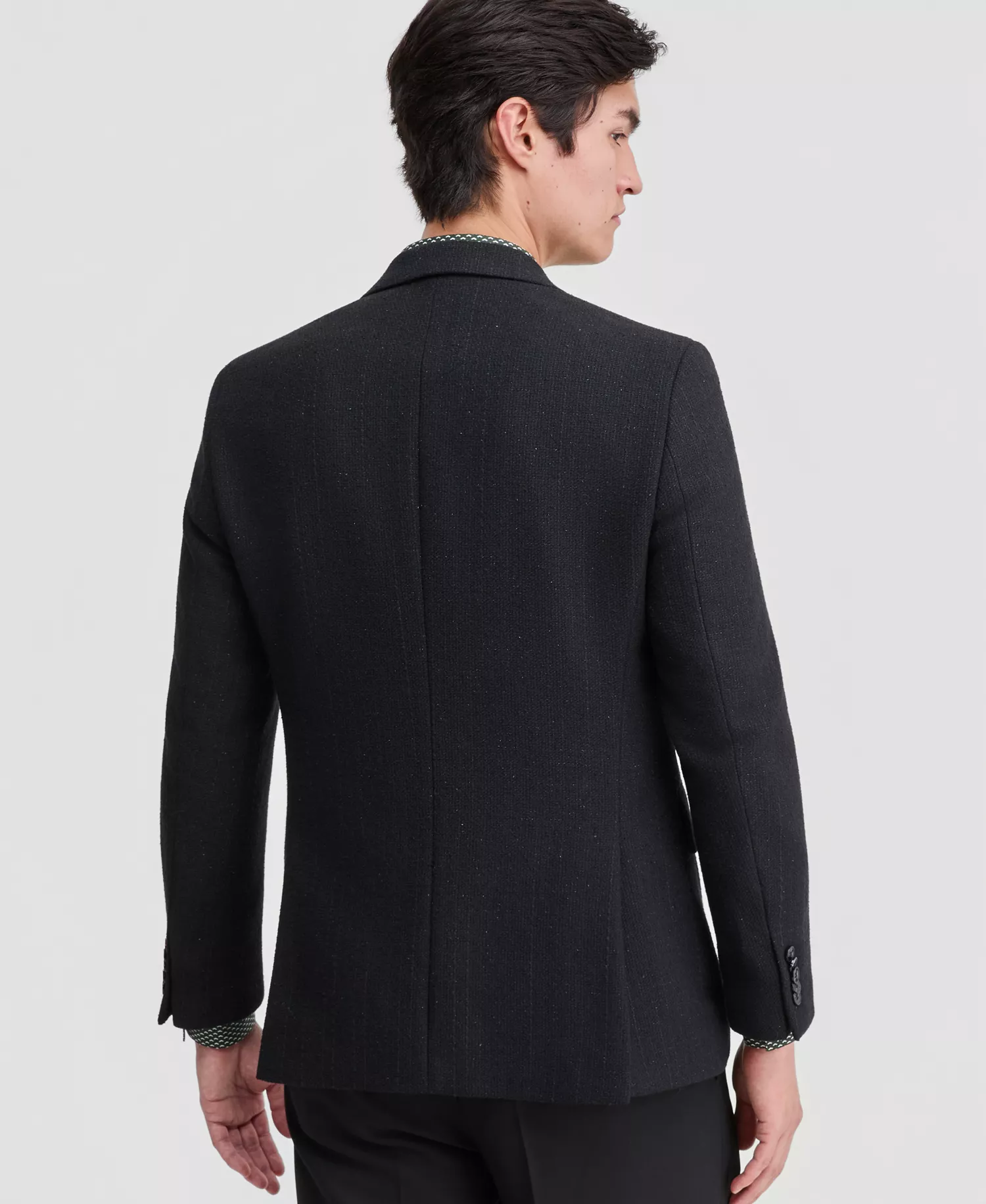 Men's Modern-Fit Sport Coat - Black - 36R
