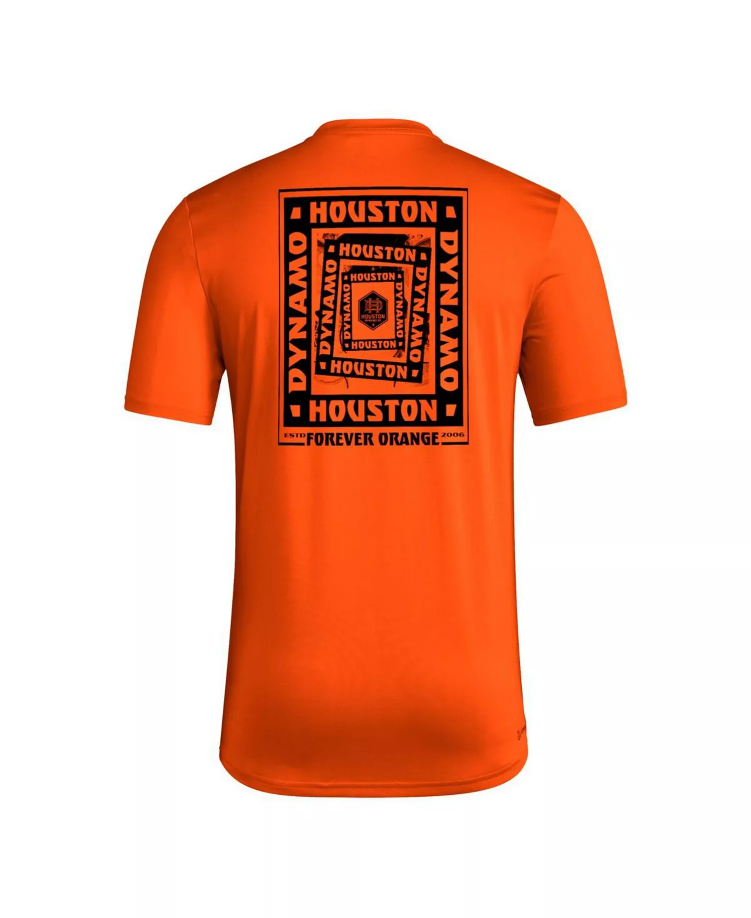Men's Orange Houston Dynamo FC Local Wrap T-Shirt - Orange - L