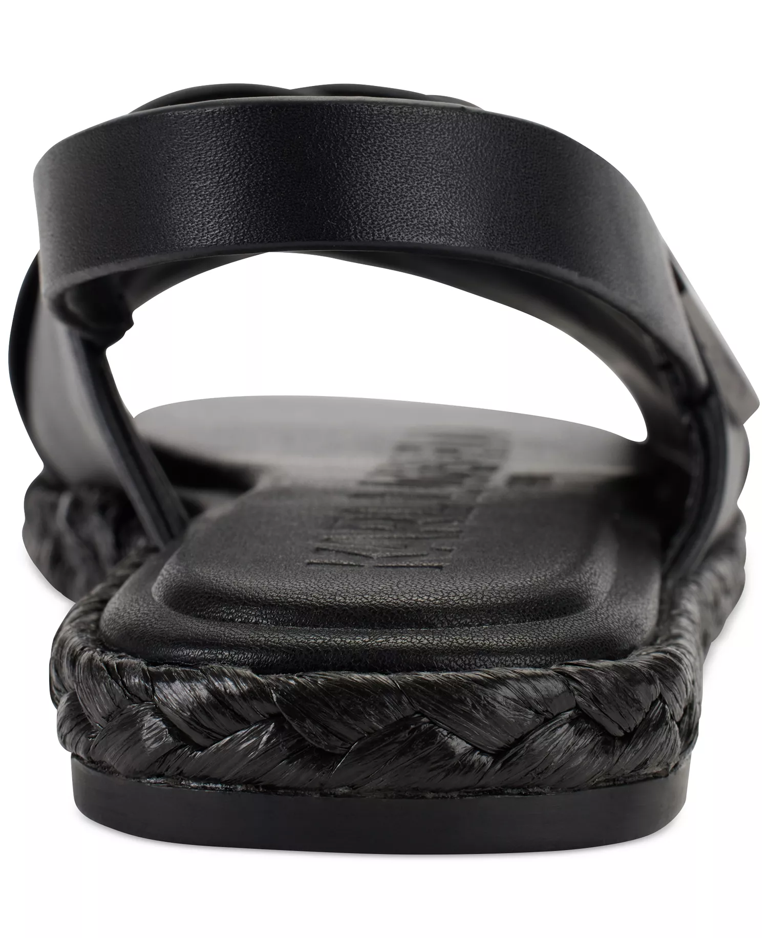 Women's Charla Slingback Espadrille Sandals - Black - 5M