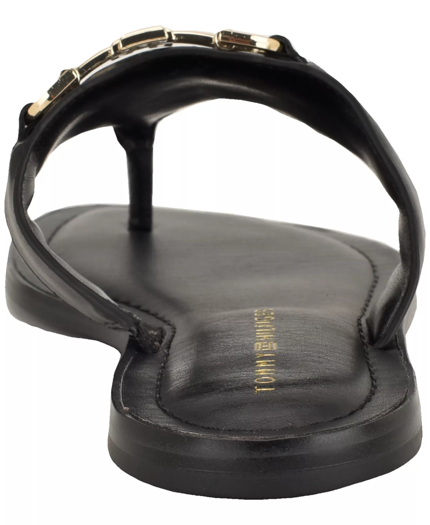Women's Goldiea Flat Ornamented Sandal - Black - 10M