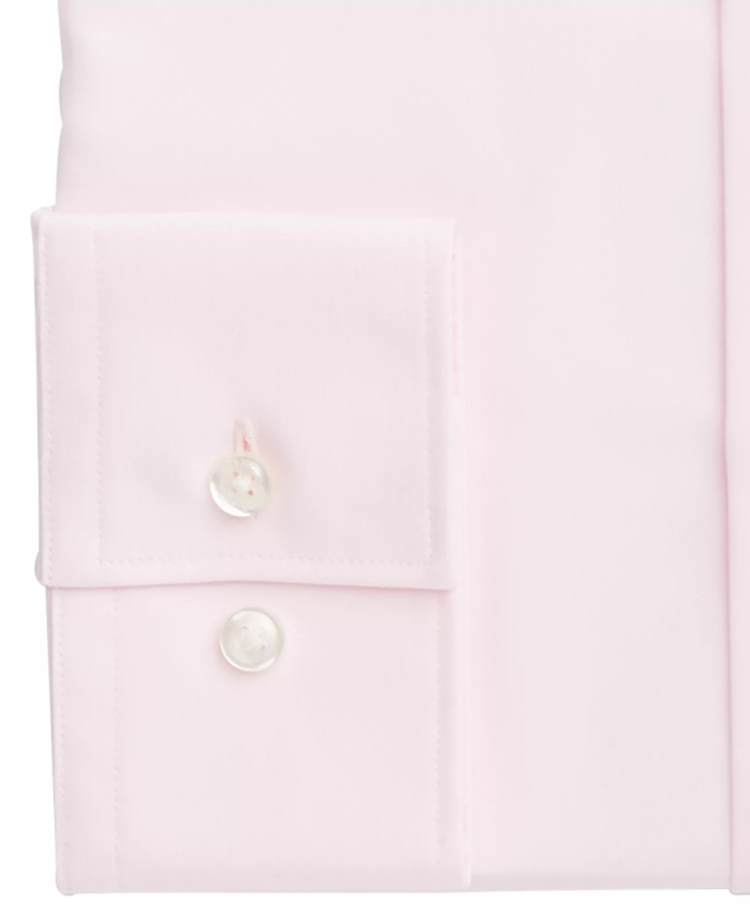 Men's Slim Fit Solid Dress Shirt - Light Pink - 14.5