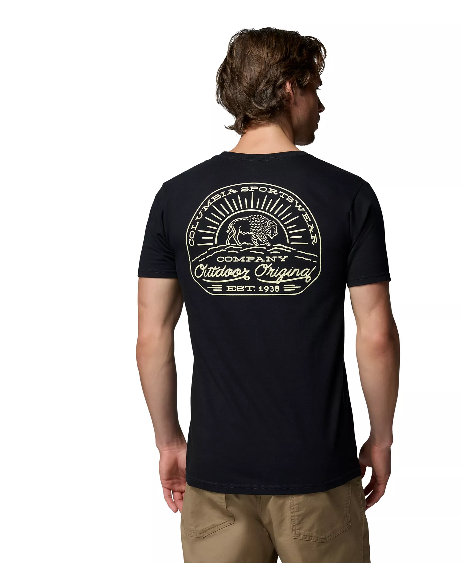 Men's Bisun Graphic T-Shirt - Black - S