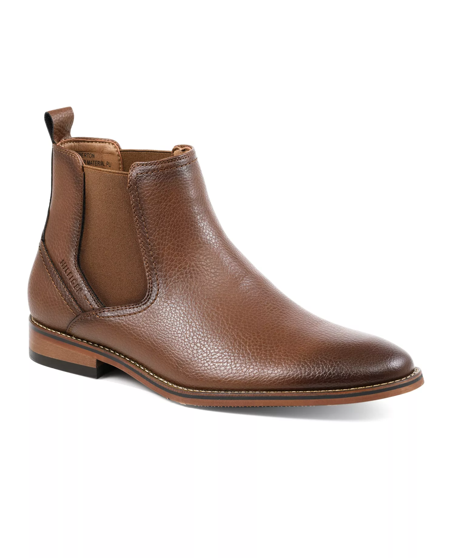 Men's Berton Low Shaft Chelsea Boots - Cognac - 11M