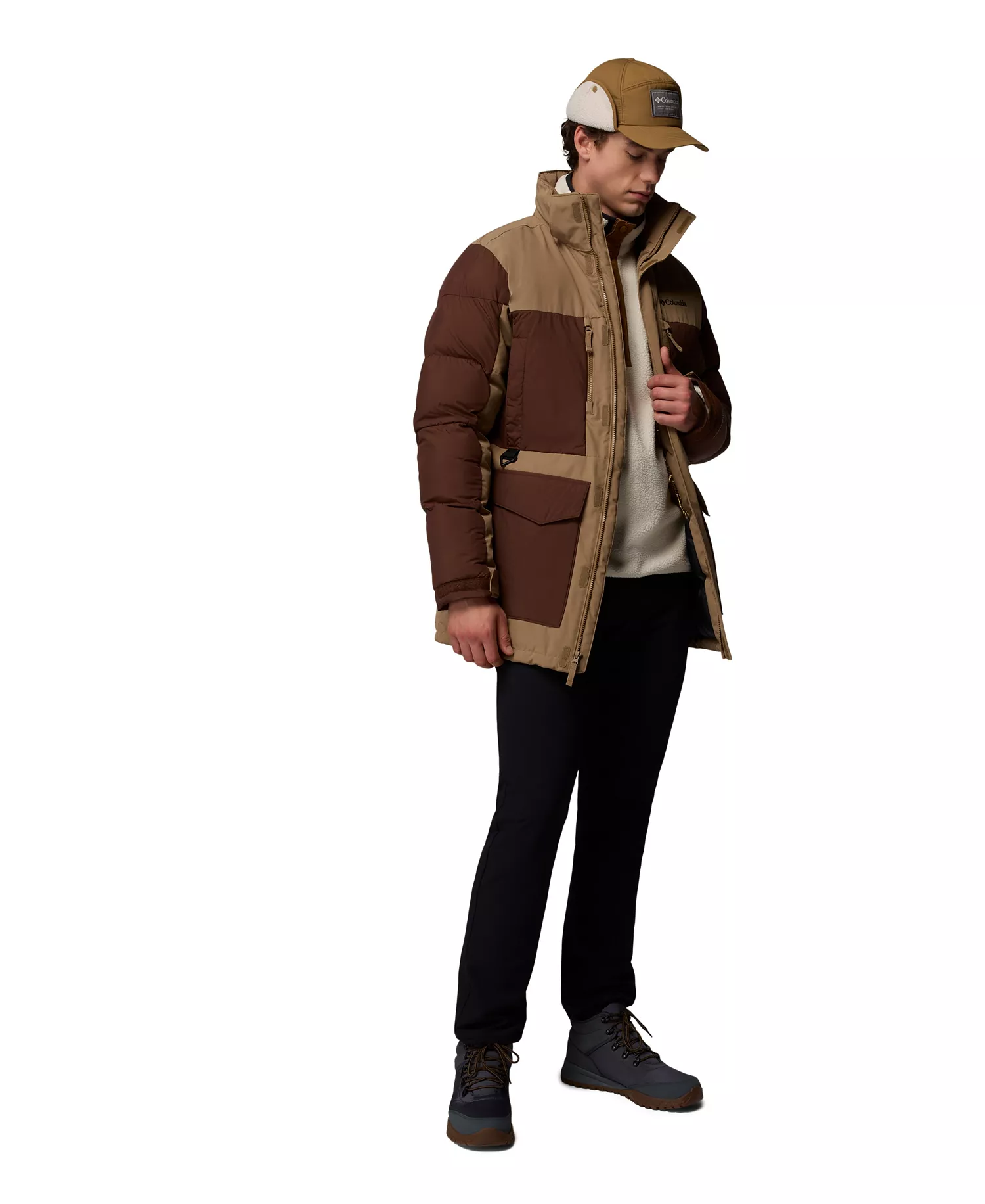 Men's Marquam Peak Fusion Parka - Delta, Tobacco - L