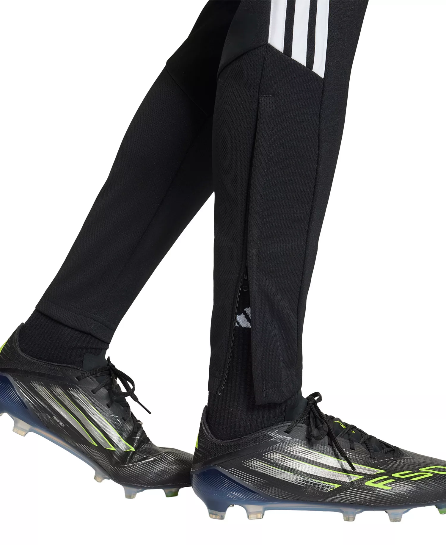 Women's Training Tracksuit Regular Fit Pants - Black/dark Football Gold - 2XL