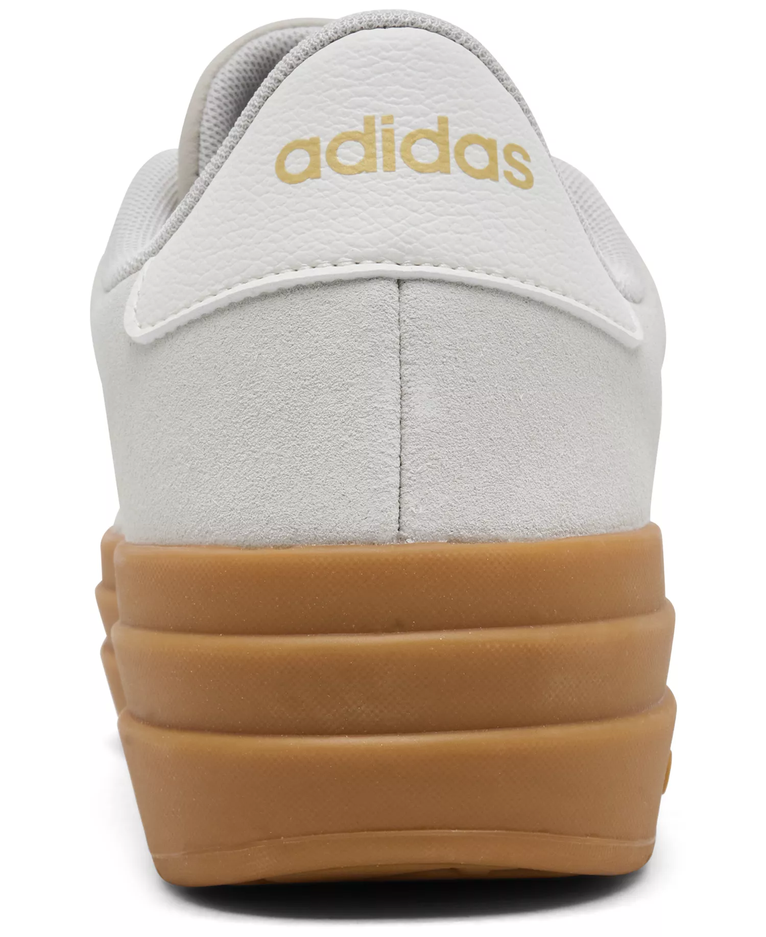 Women's VL Court Bold Platform Casual Sneakers from Finish Line - Alumina, White - 11