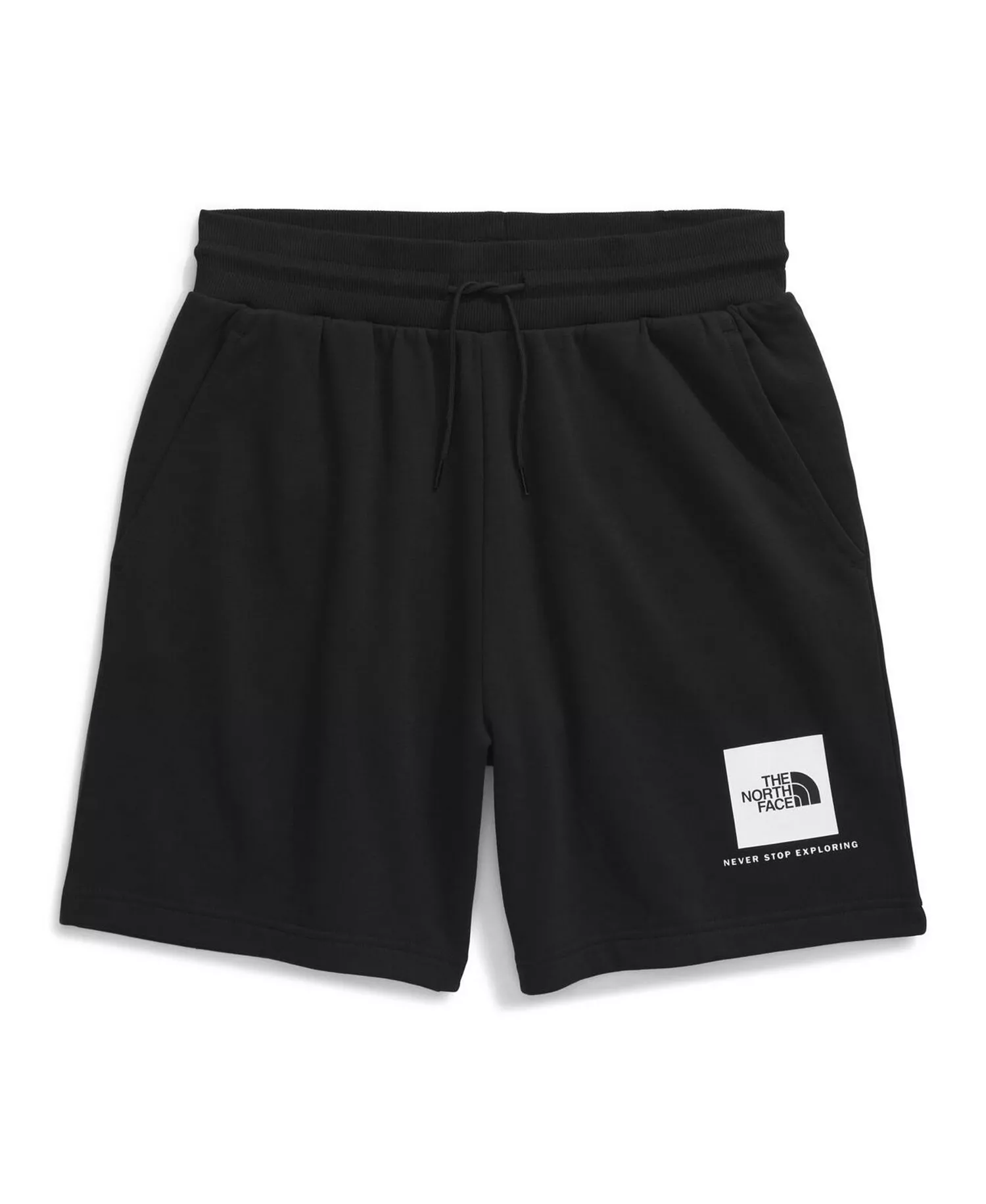 Men's Box Regular Shorts - Black, White - L Regular