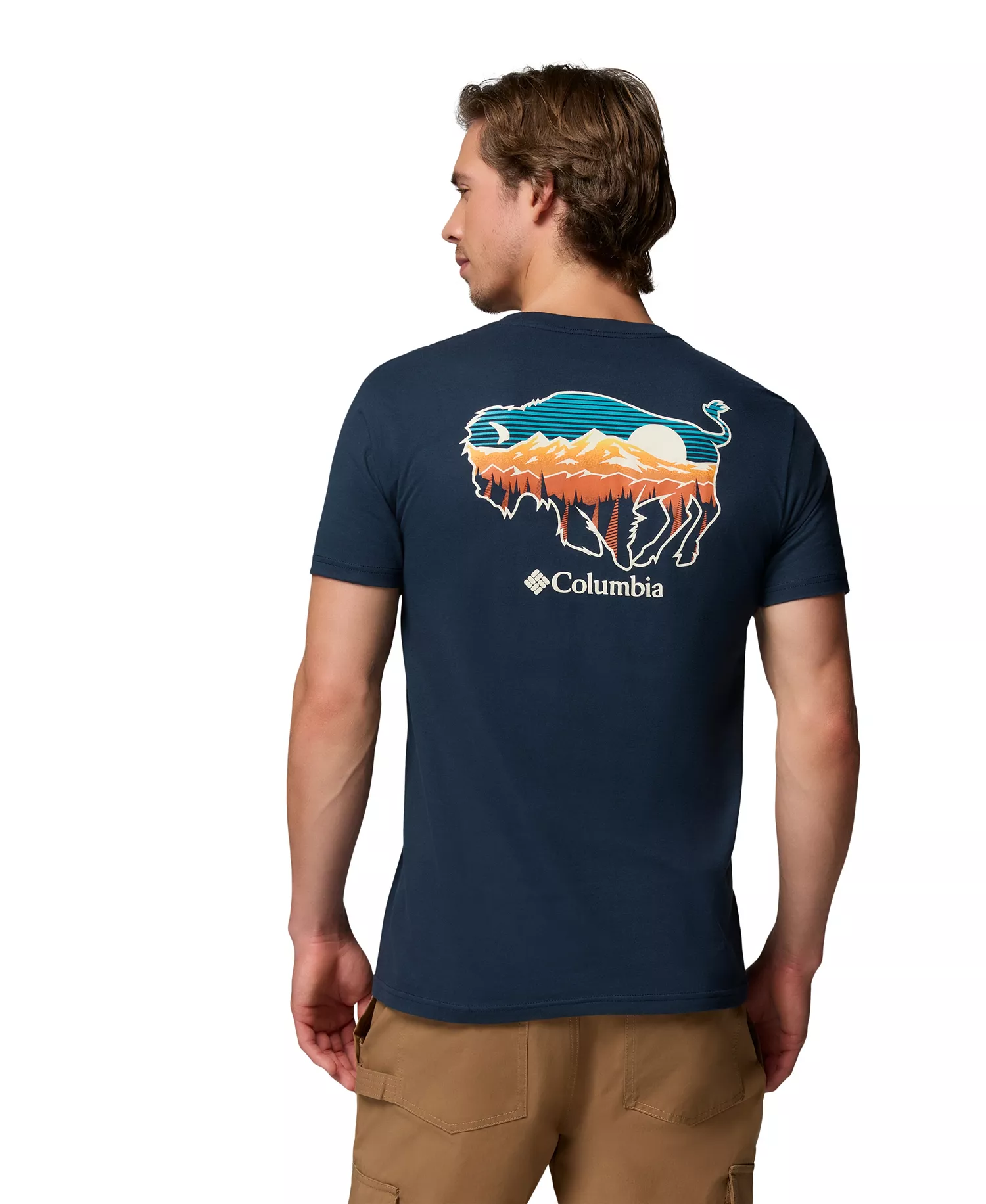 Men's Ryda Graphic T-Shirt - Columbia Navy - L