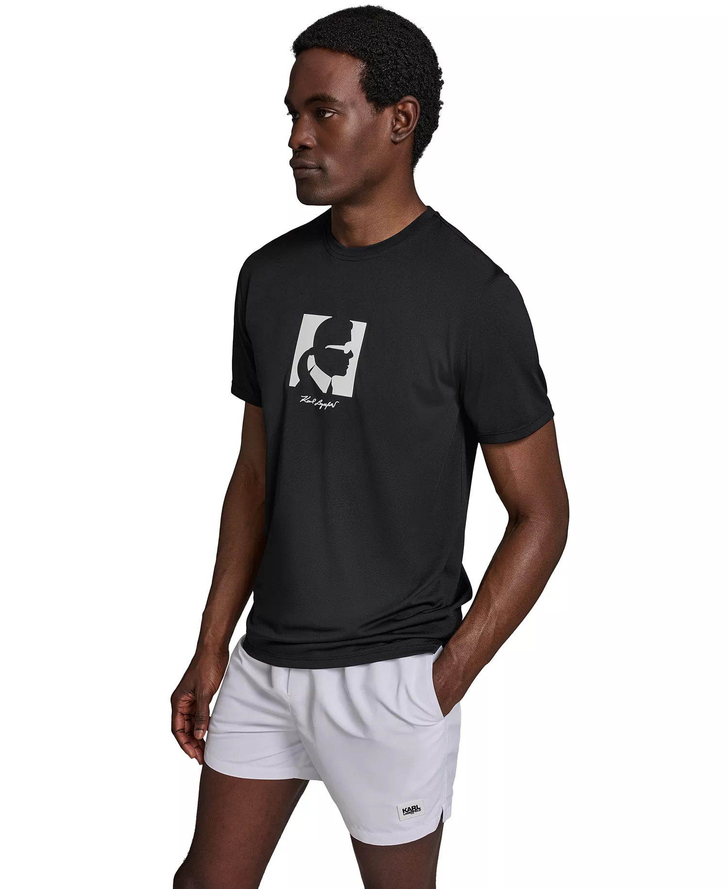 Men's Short-Sleeve Icon Rashguard - Black - 2XL