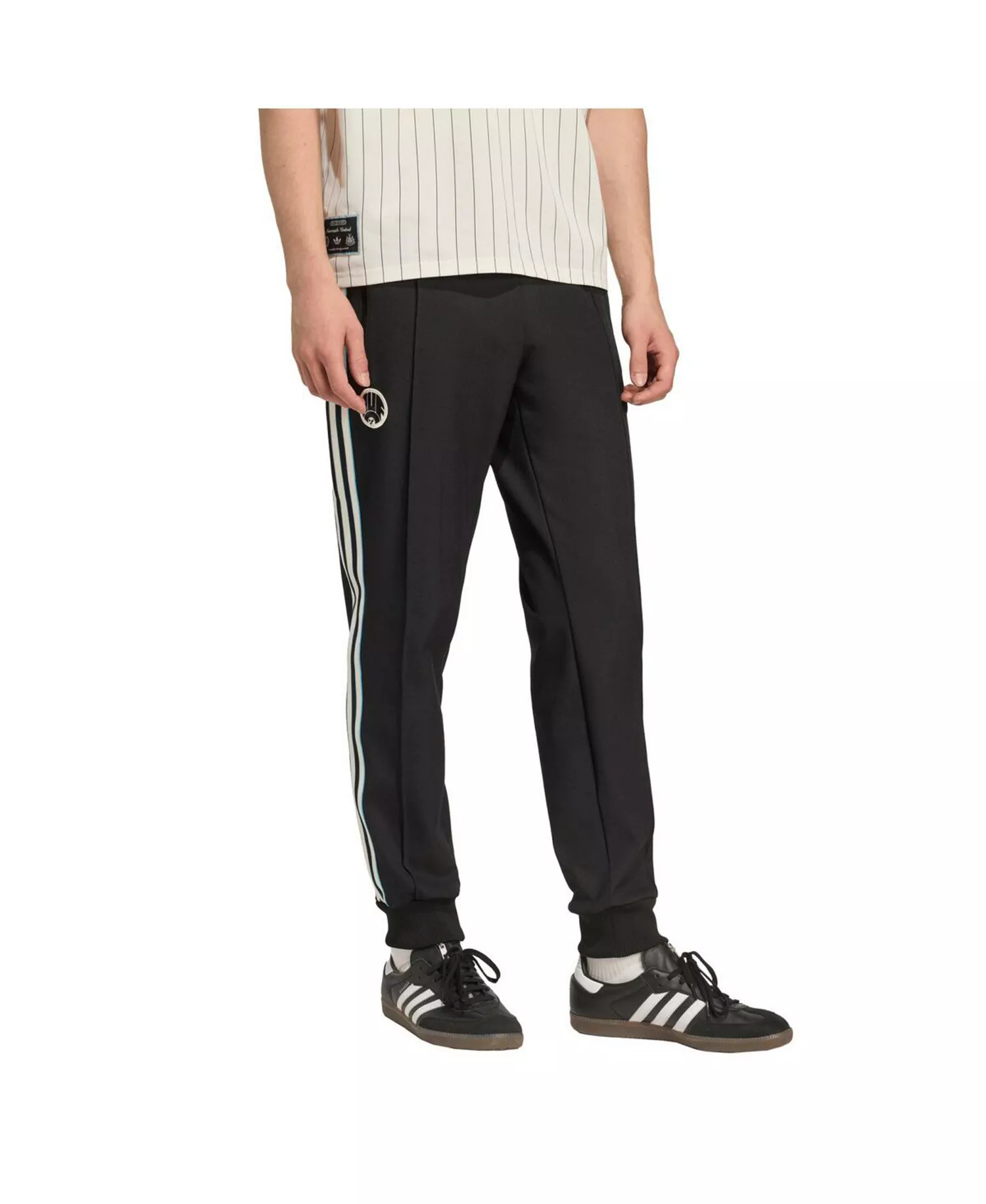 Men's Black Newcastle United Lifestyler Track Pants - Black - 2XL