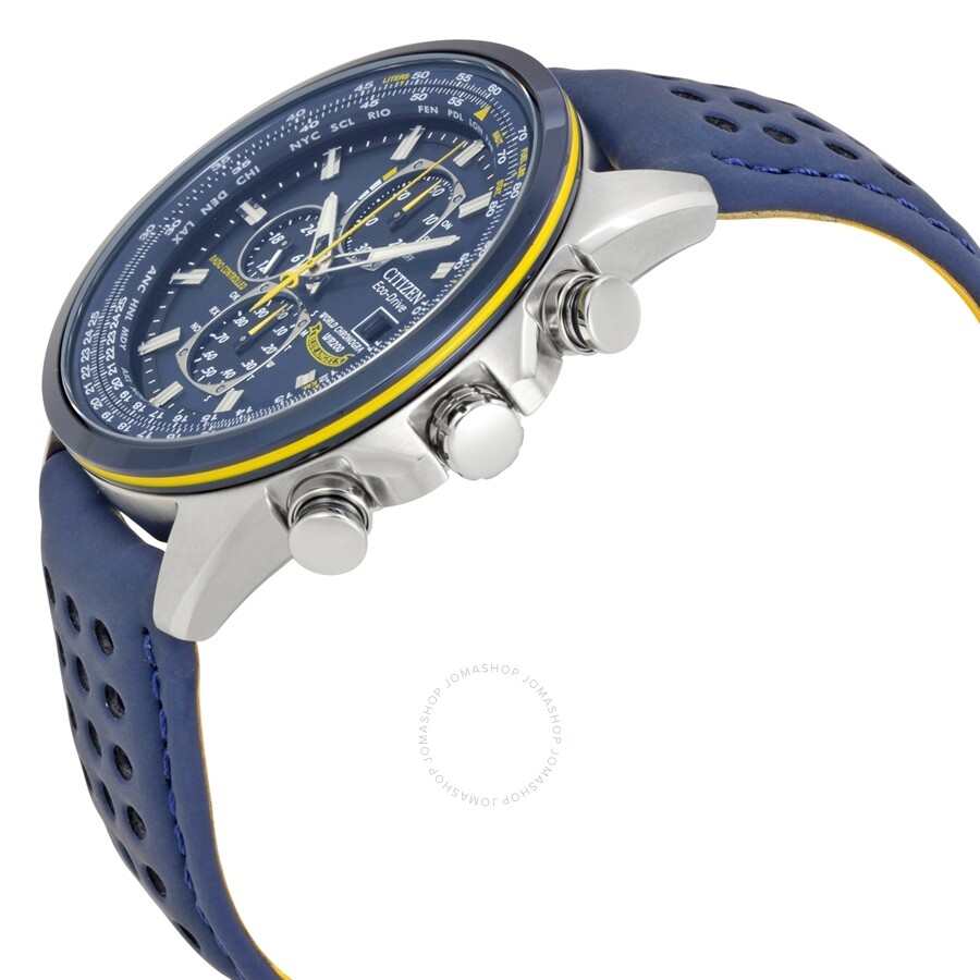 Citizen Eco Drive Blue Angels World Chronograph Men's Watch