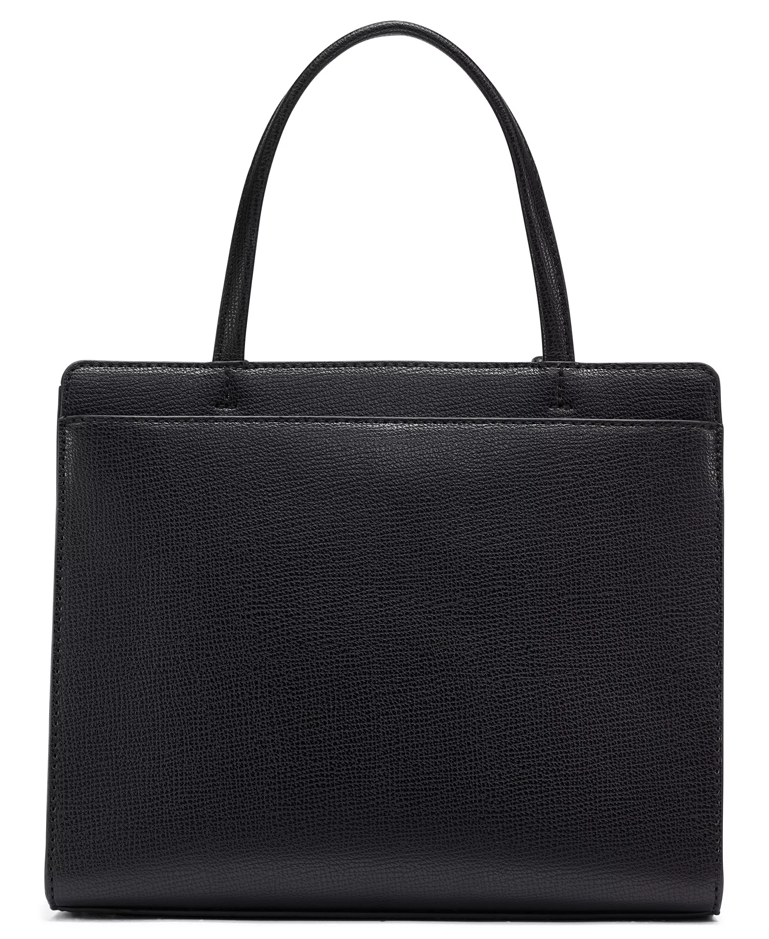 Maybelle Extra-Large Top Zipper Satchel Bag - Black/Gold - No Size