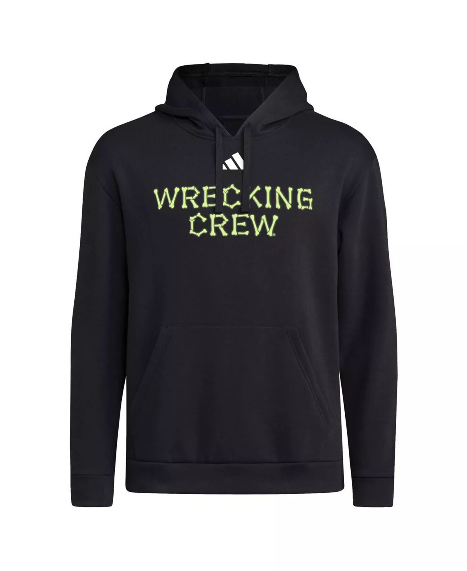 Men's Black Texas A M Aggies Glow Halloween Wrecking Crew Pullover Hoodie - Black - L