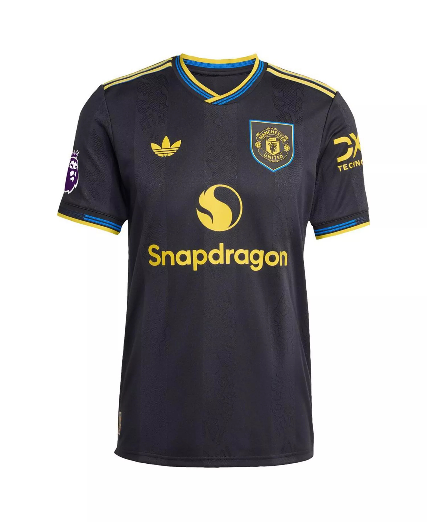 Men's Kobbie Mainoo Black Manchester United 2025/26 Third Authentic Player Jersey - Black - 2XL