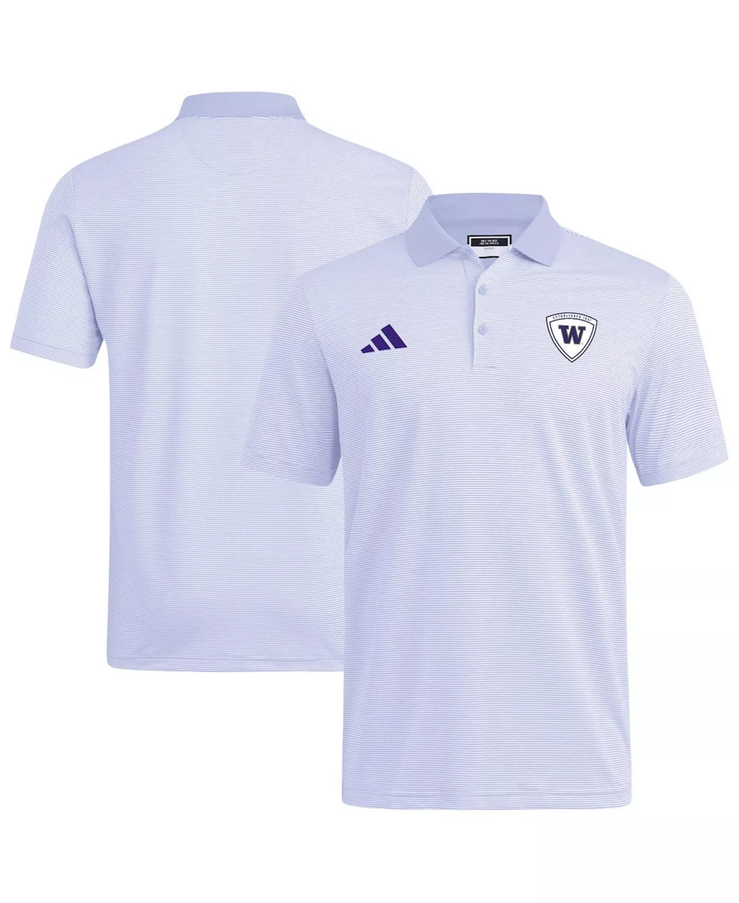 Men's Purple Washington Huskies Ultimate 365 Polo Shirt - Purple - L