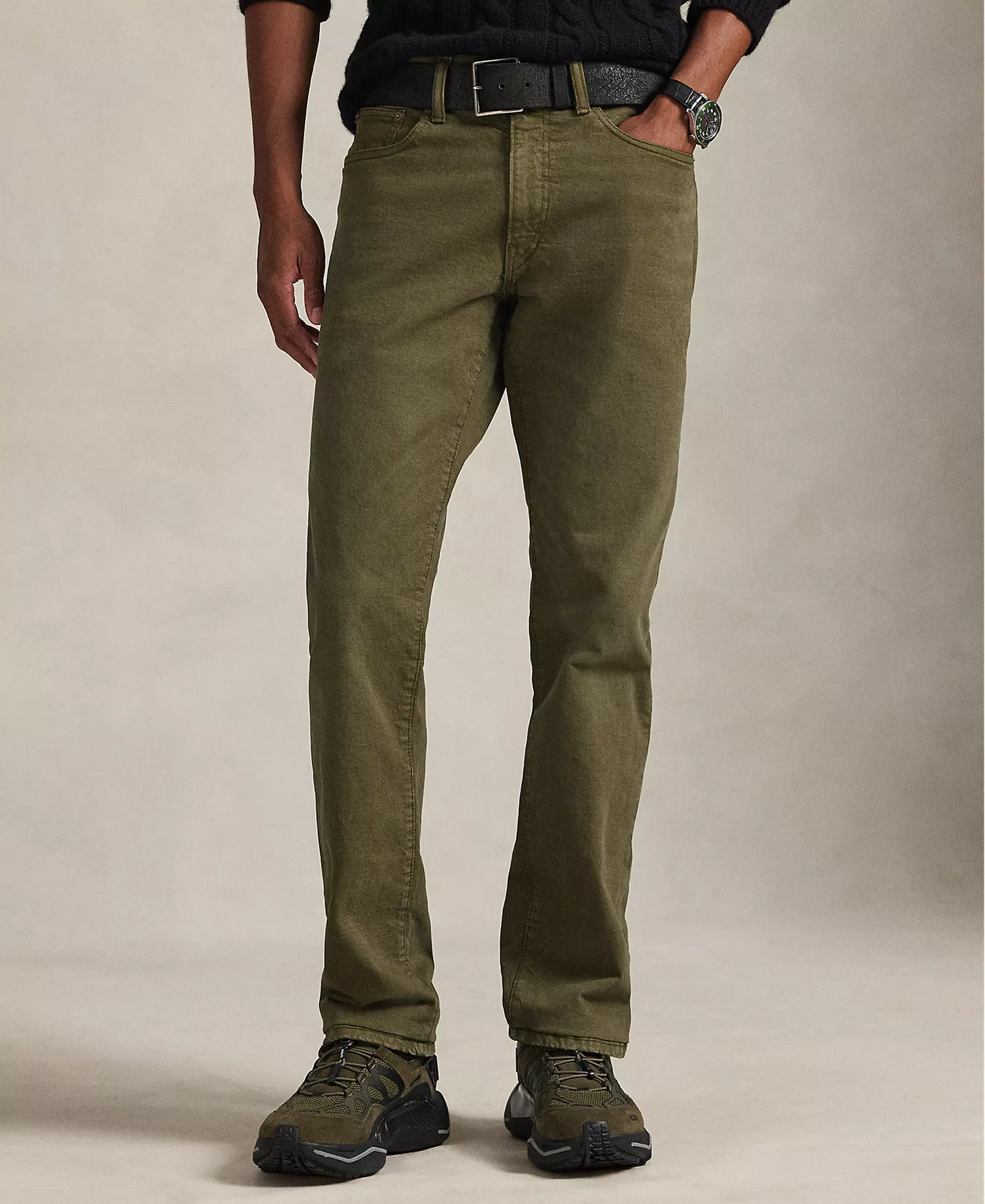 Men's Varick Slim Straight Stretch Jeans - Dark Loden - 32 - 32