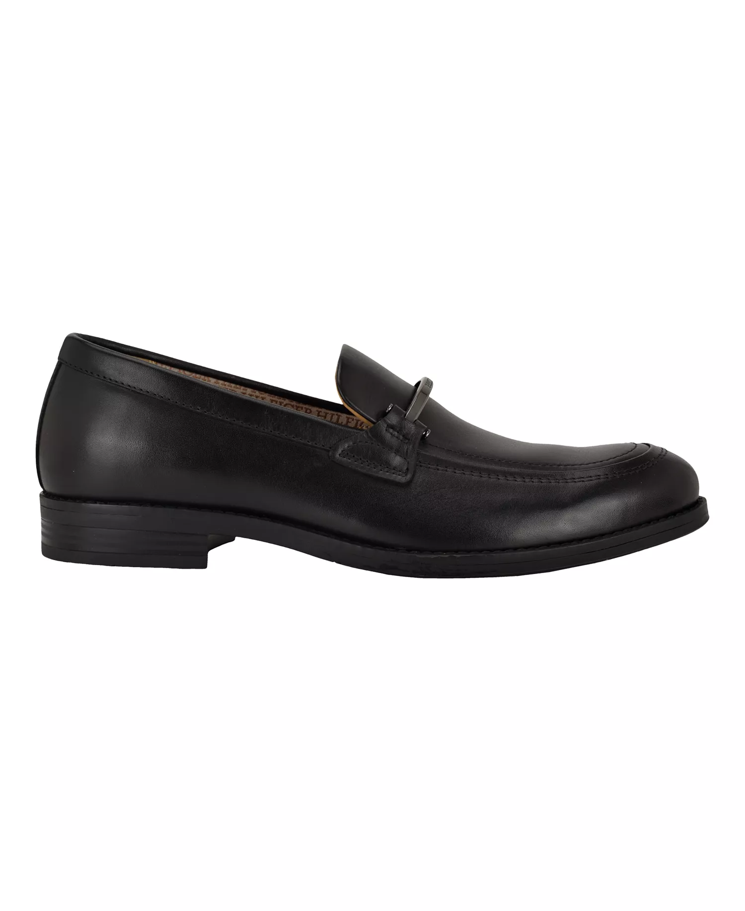 Men's Jezzon Leather Dress Loafers - Black Leather - 10.5M