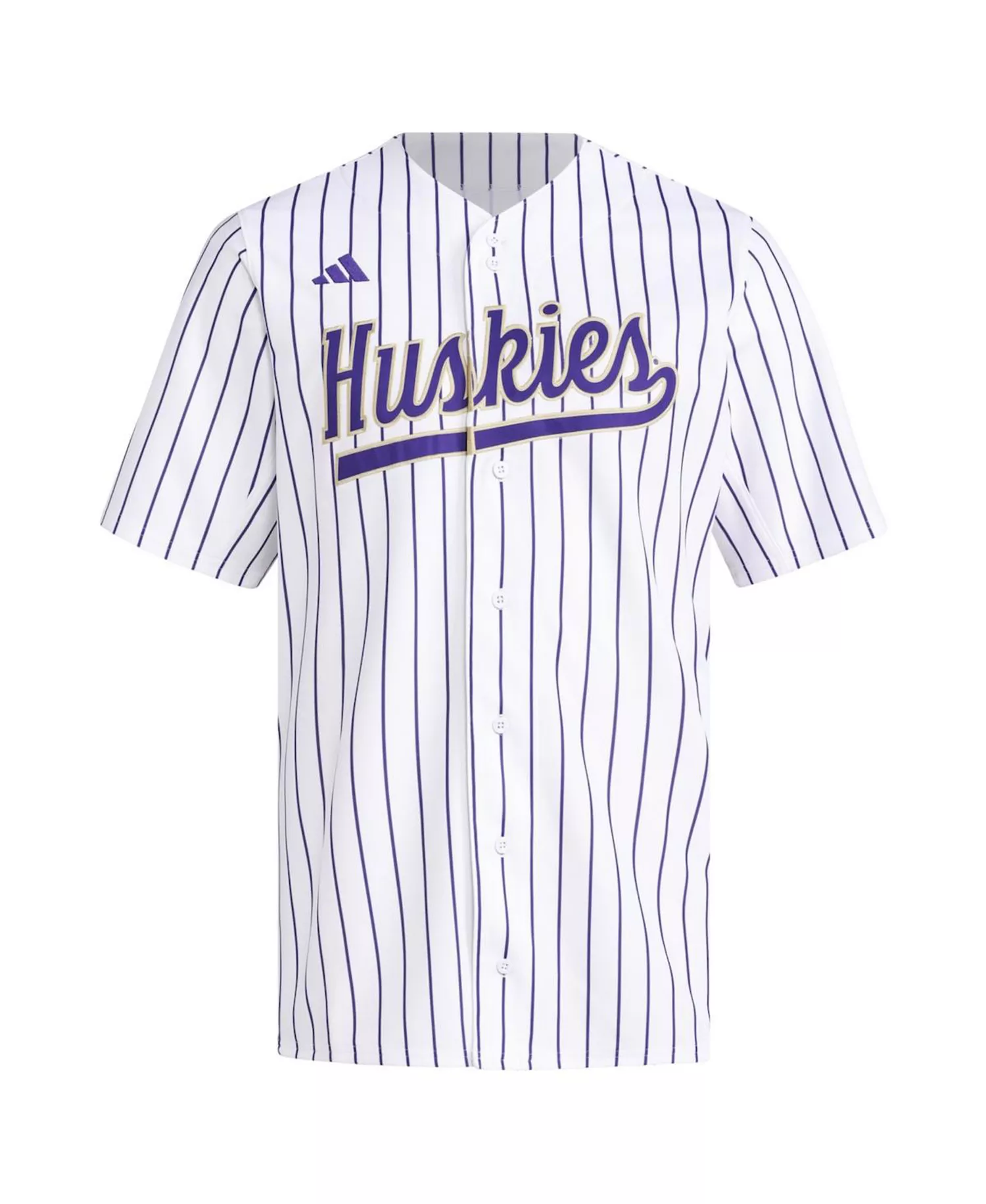 Men's White Washington Huskies Replica Baseball Jersey - White - 2XL