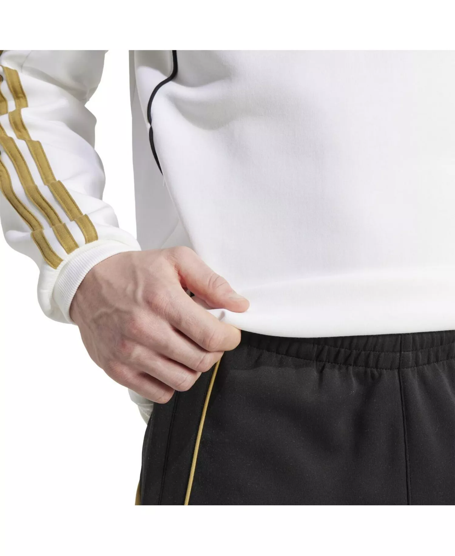 Men's White LAFC 2025 Travel Pullover Hoodie - White - 2XL