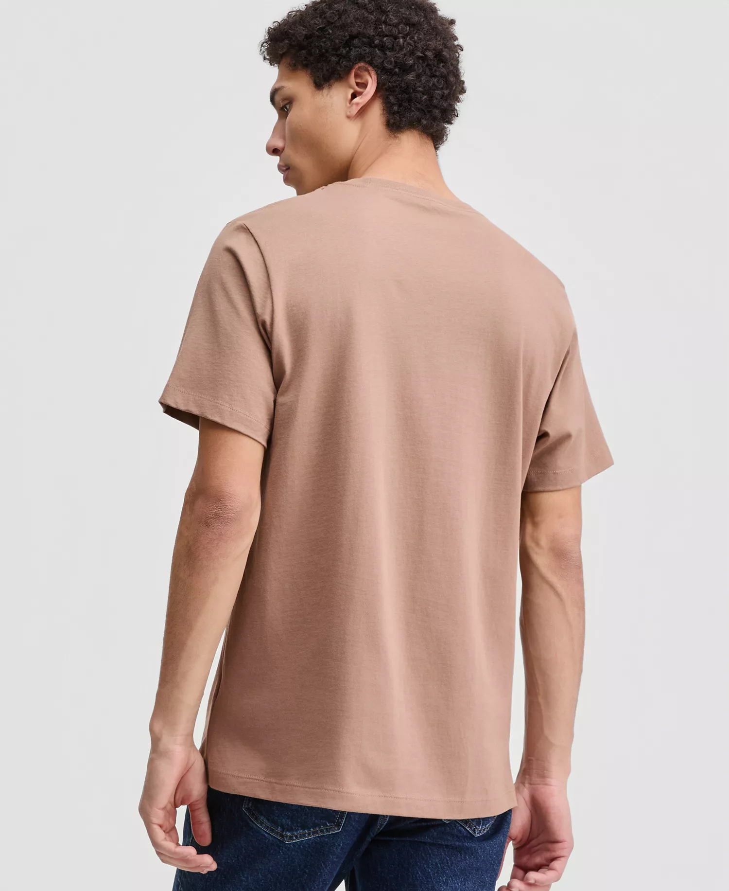 Men's Evolution Mountain Bear Short-Sleeve T-Shirt - Latte - 2XL