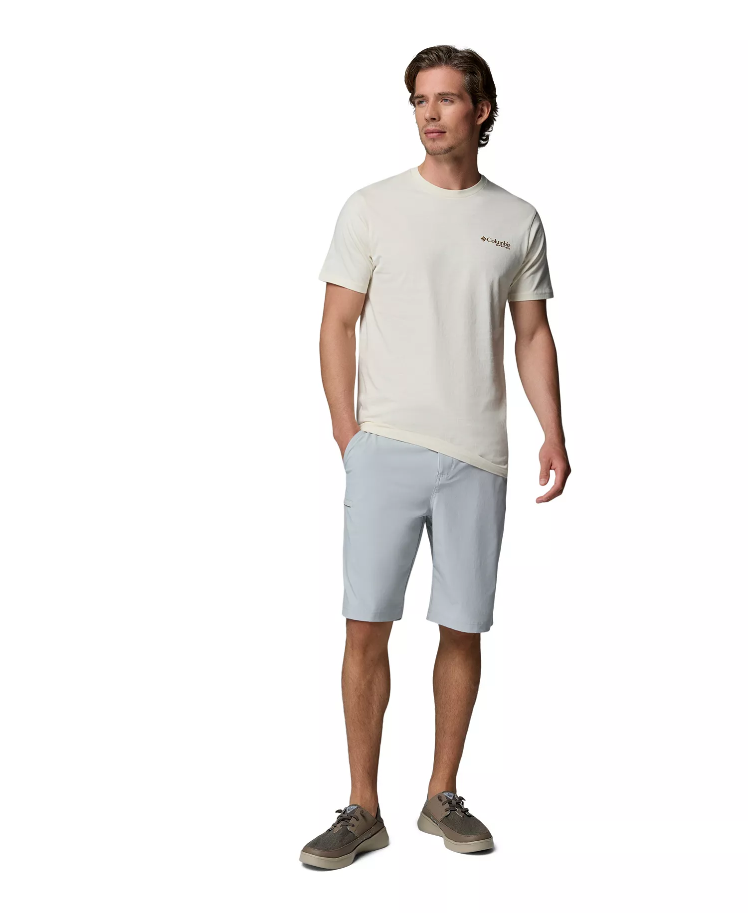 Men's PFG Cebo Graphic T-Shirt - Chalk - L