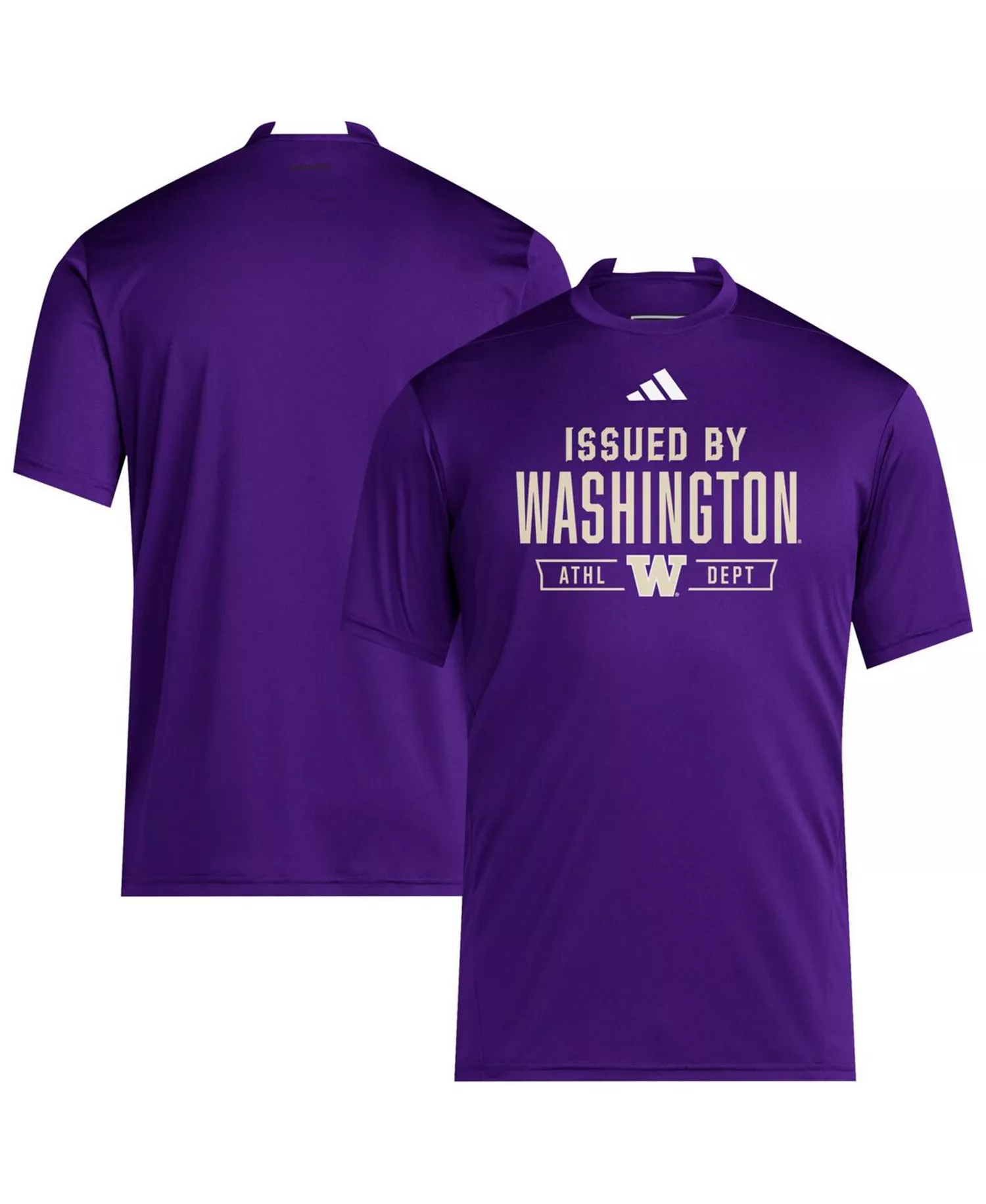 Men's Purple Washington Huskies 2025 Training Performance Team T-Shirt - Purple - 2XL