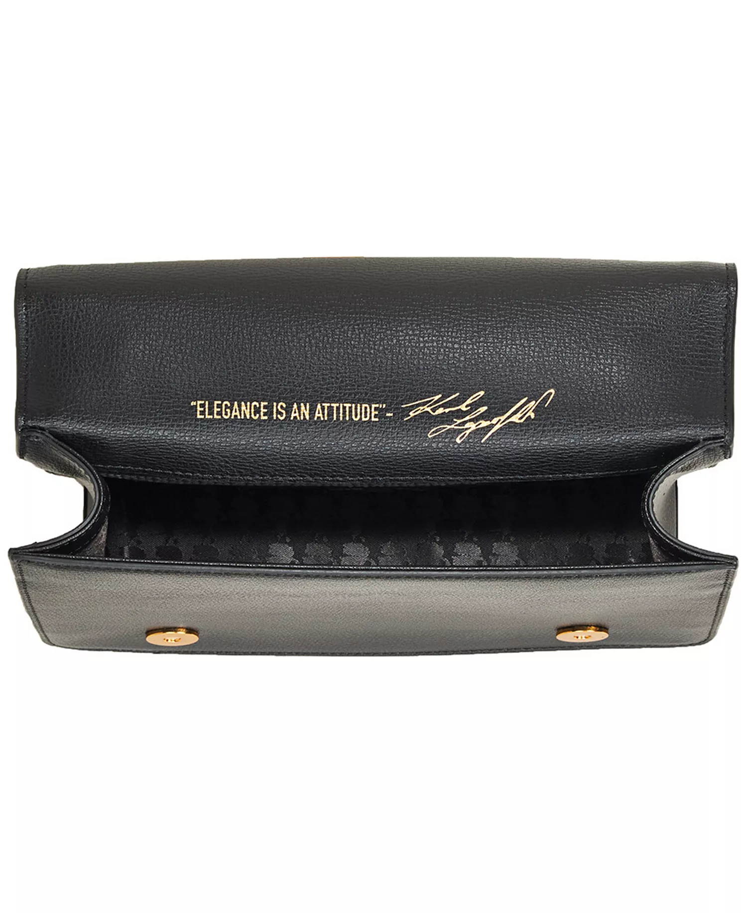 Simone Small Flap Crossbody Bag - Black - NO SIZE