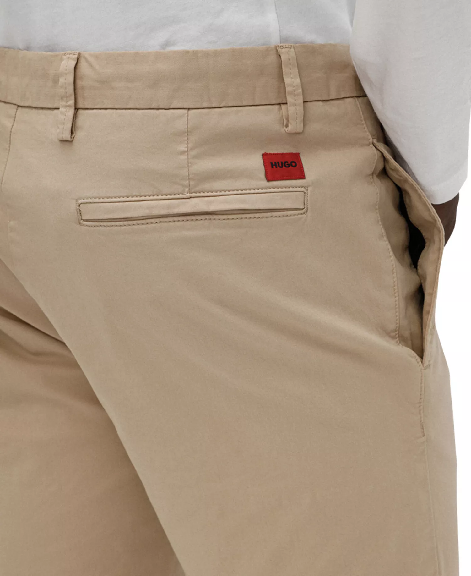 Men's David222SD Slim-Fit Shorts - Medium Beige - 36