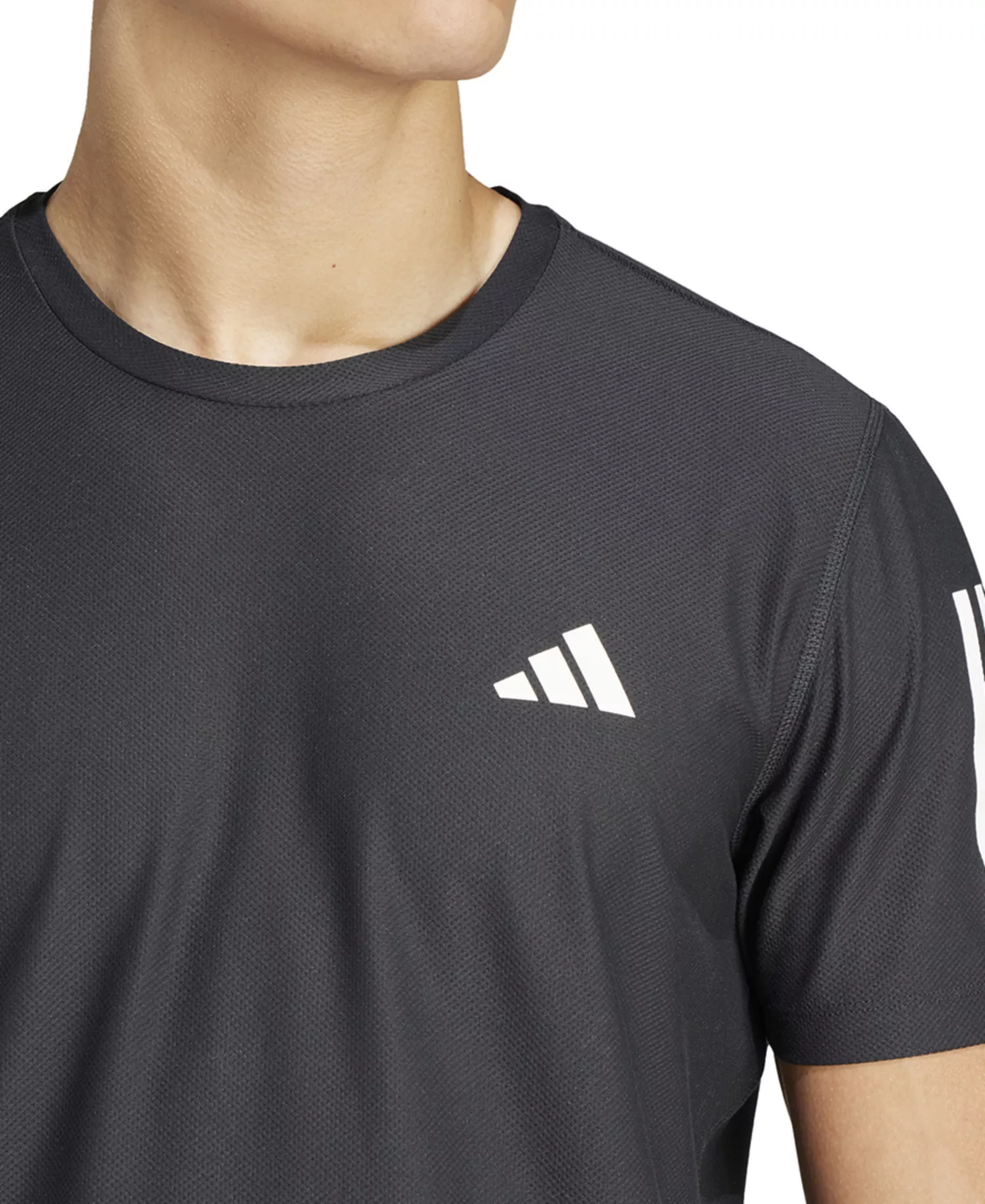 Men's Own The Run Moisture-Wicking T-Shirt - Black - 2XL