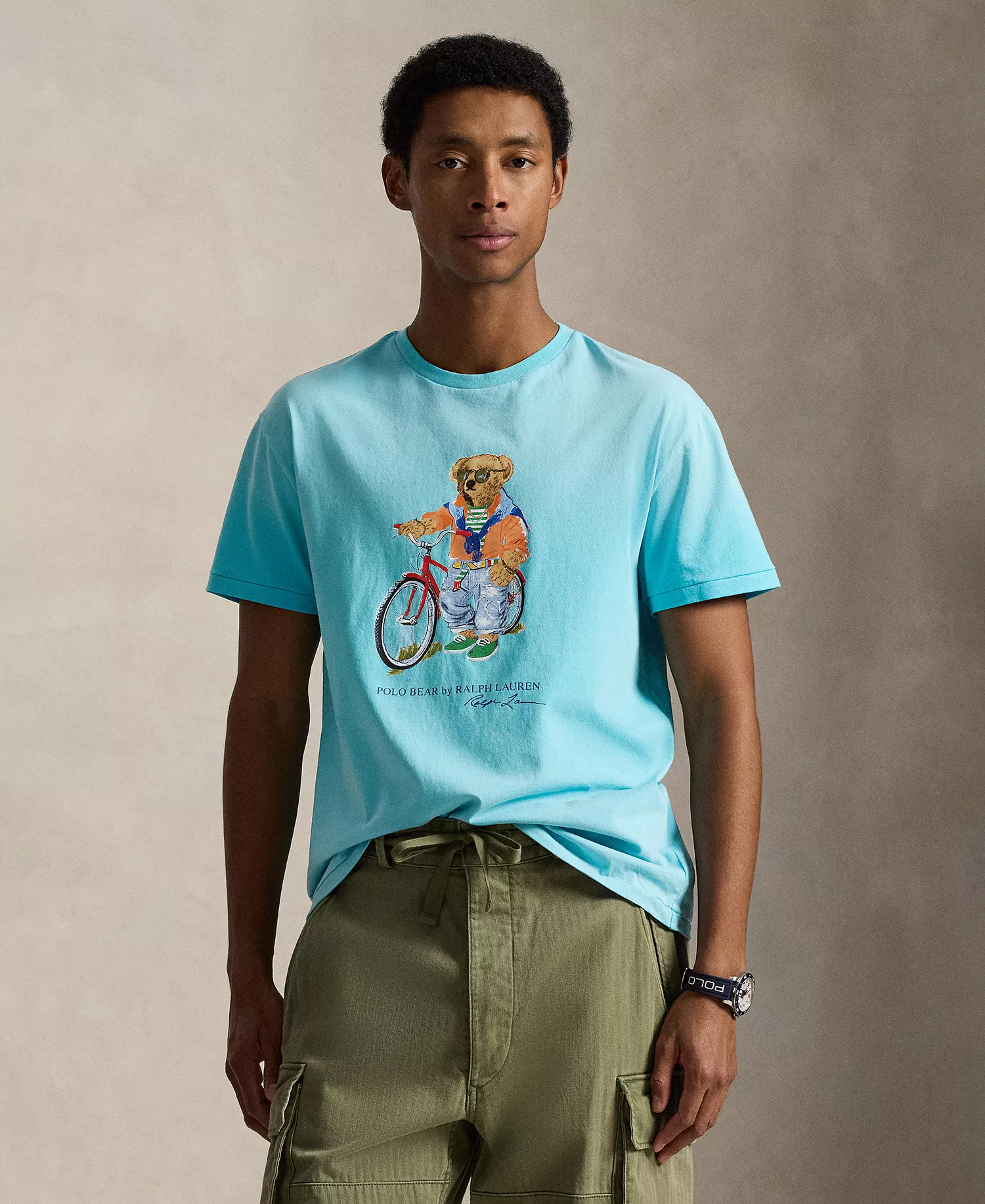 Men's Bears Short-Sleeve T-Shirt - Turquoise - 2XL