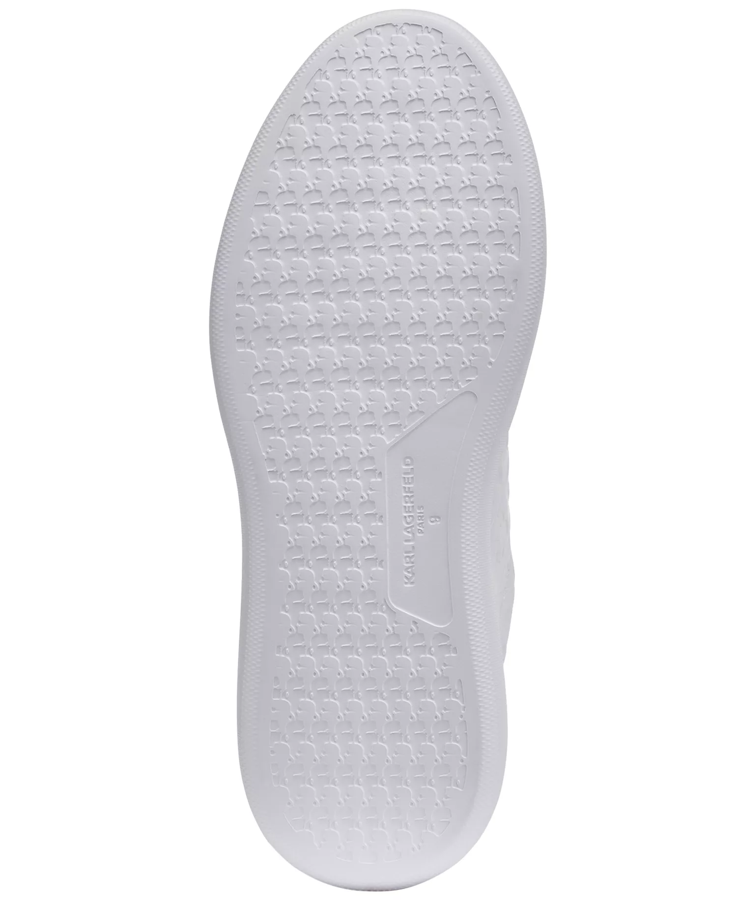 Men's 3D Logo Stamp Sneakers - White - 10.5M