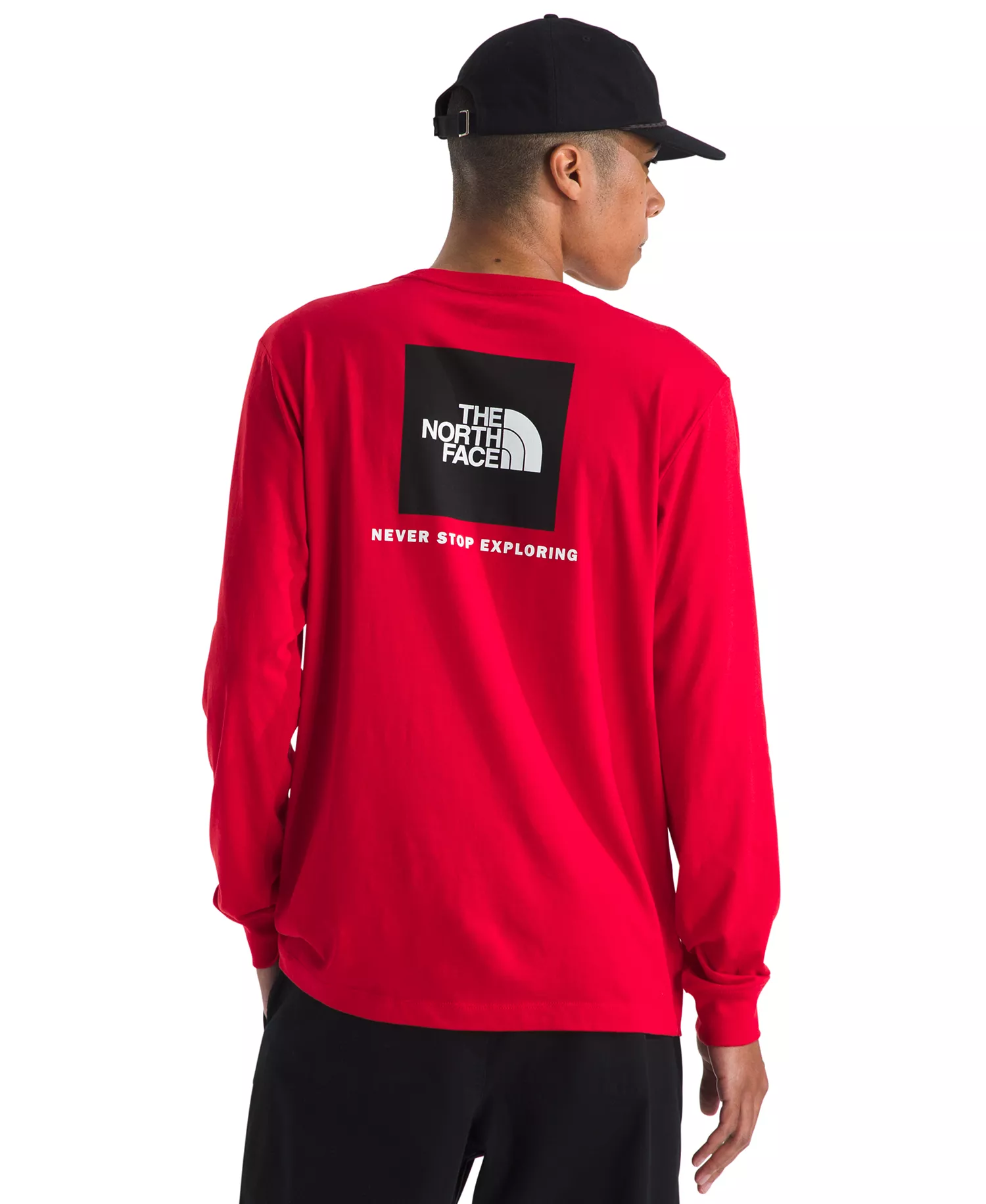 Men's Evolution Box Long Sleeve T-Shirt - Dusk Blue - 2XL