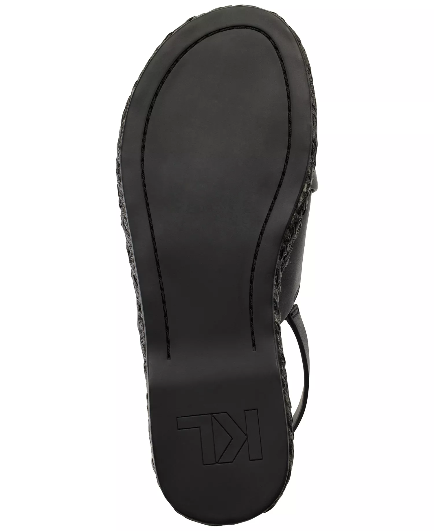 Women's Charla Slingback Espadrille Sandals - Black - 5M